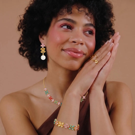 Garden Bloom Jewelry Set | Equanimity Essence by Equanimity Essence.