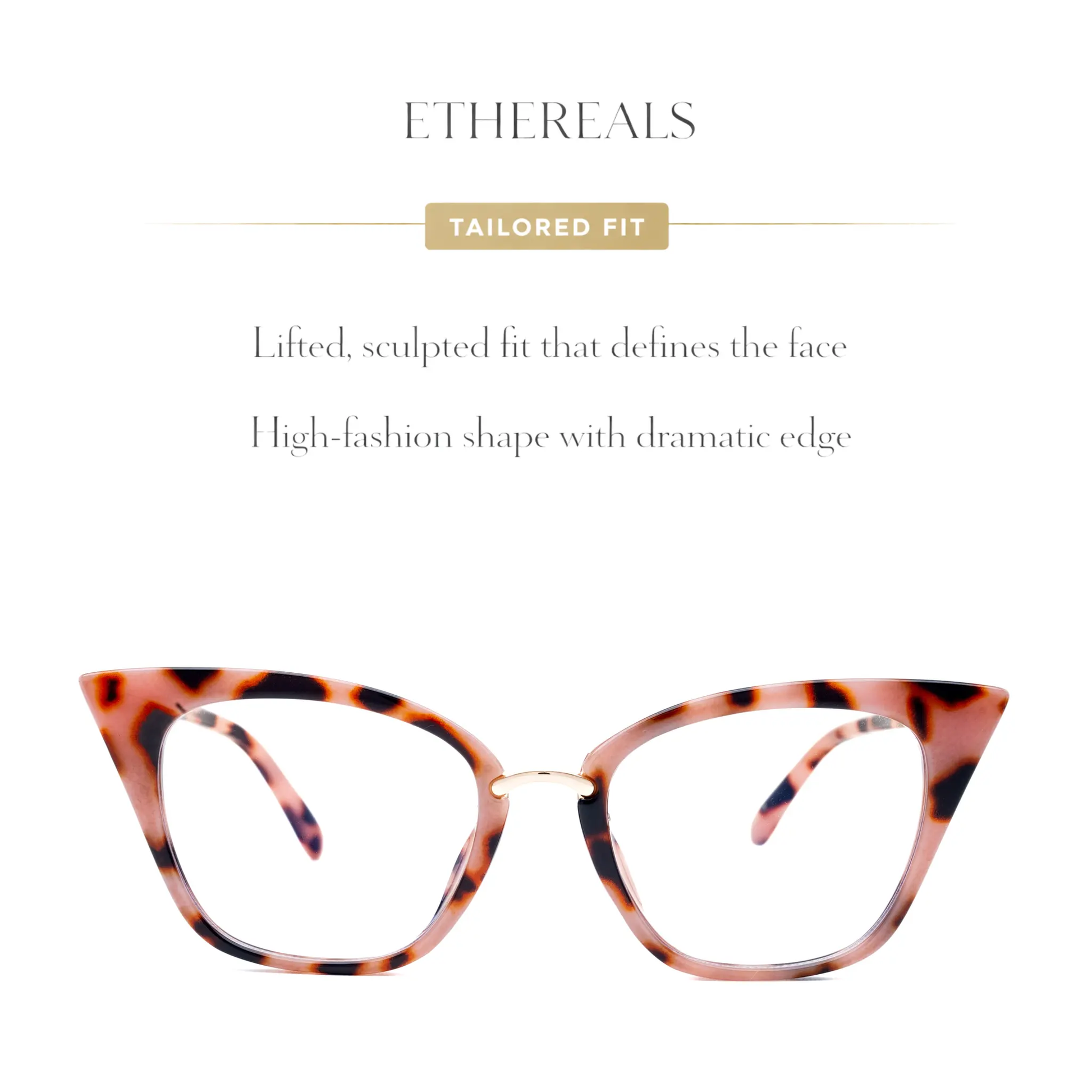 LADYBOSS ETHEREALS - Pink Leopard by LADYBOSS GLASSES™