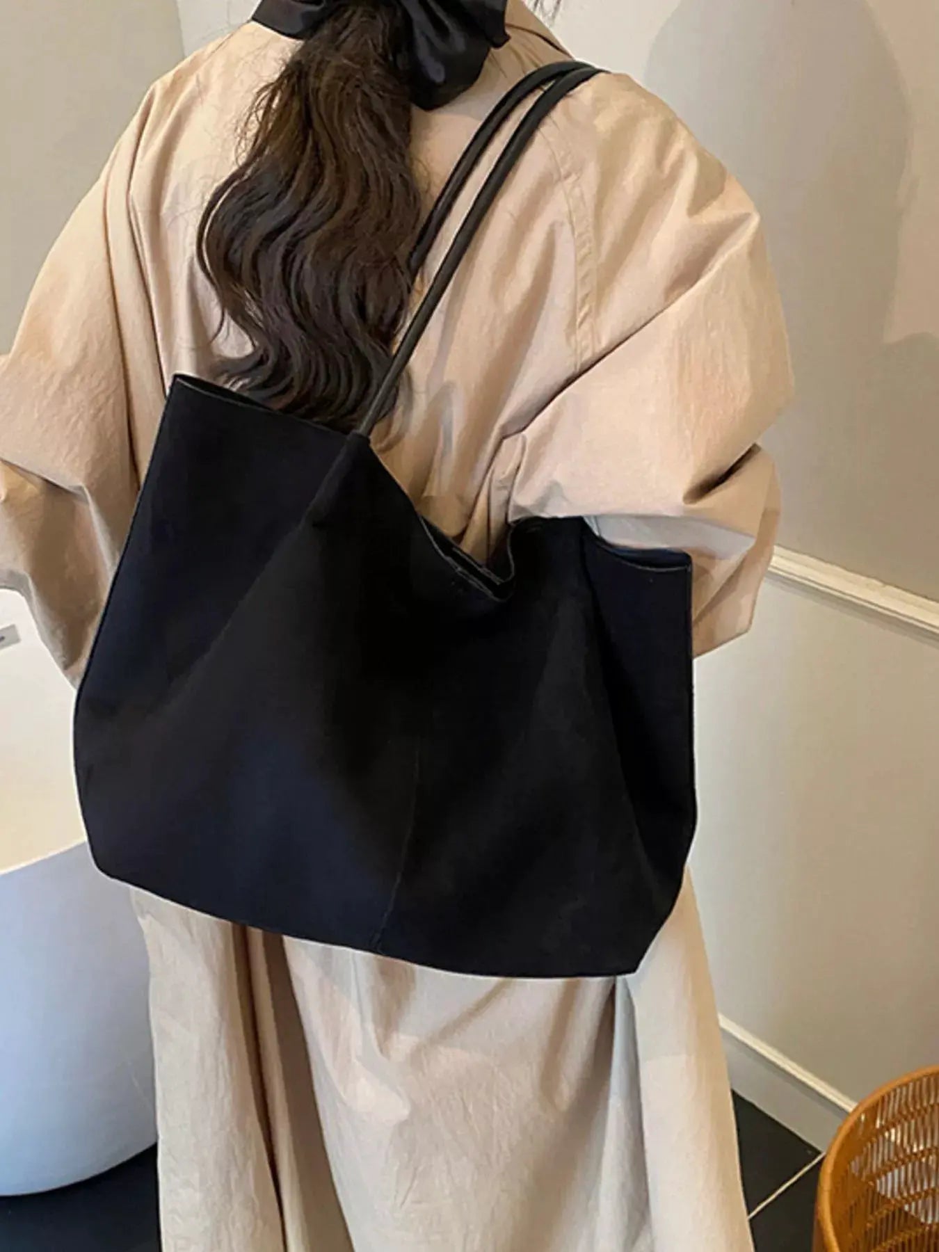 Solid Color Tote Bag by Partner Label