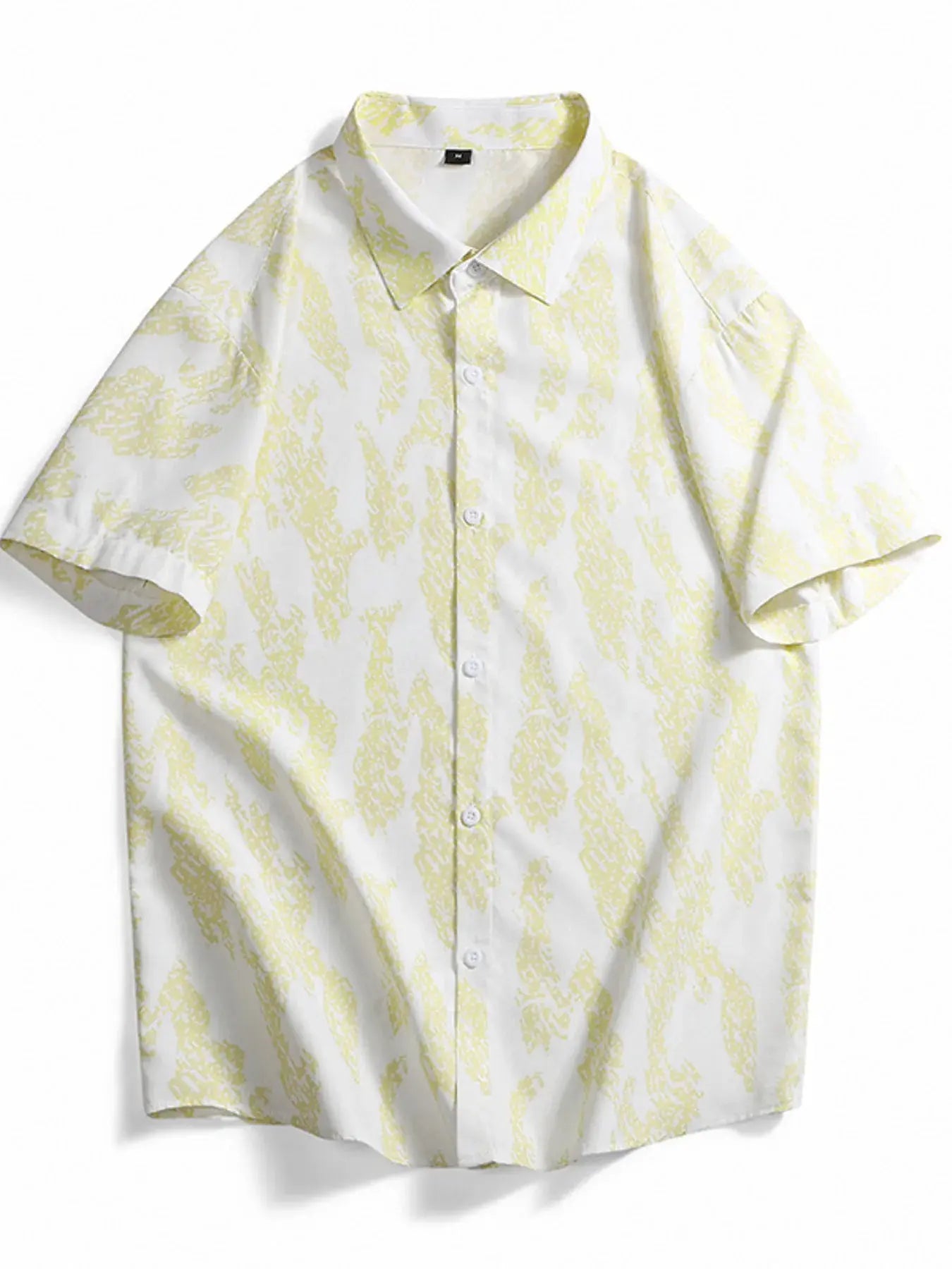 Men's Plus Size Casual Short Sleeve Shirt by Trendsi