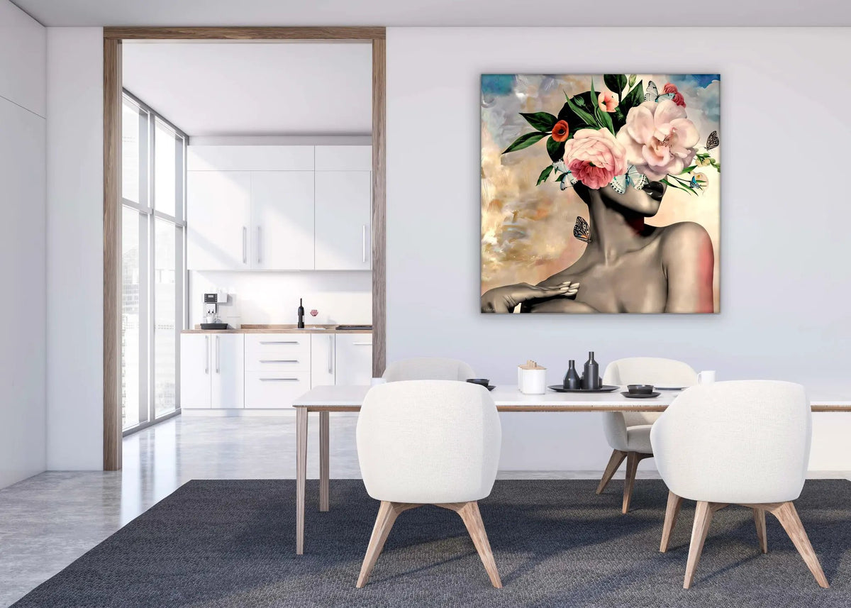 Flower Head- Fine Art Canvas by Gtaart.ca