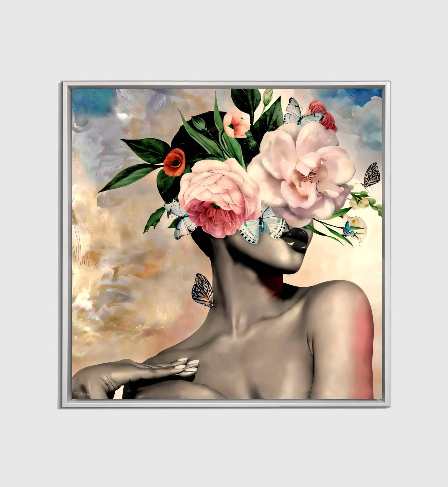 Flower Head- Fine Art Canvas by Gtaart.ca