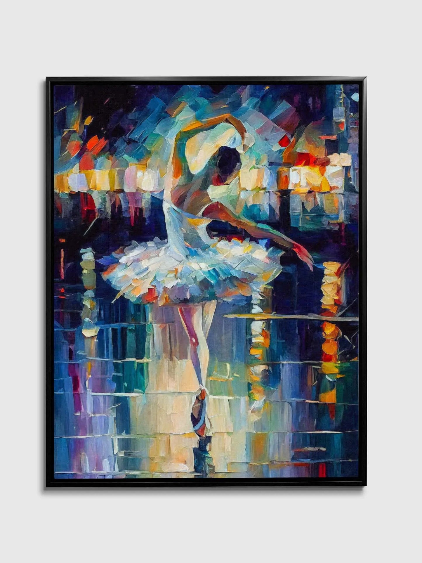 Ballet Dancer -Fine Art Canvas Print- RGB varnish by Gtaart.ca