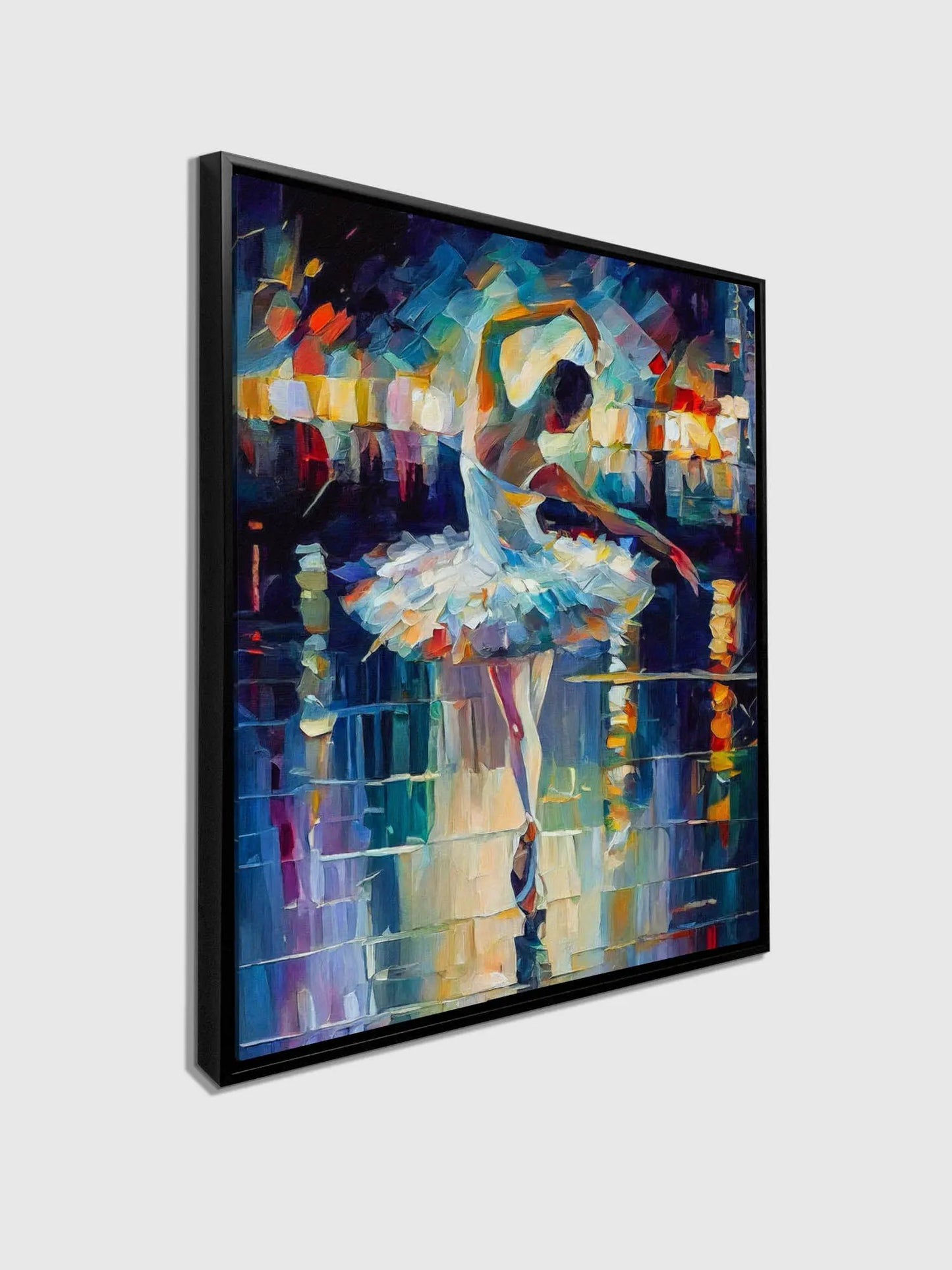 Ballet Dancer -Fine Art Canvas Print- RGB varnish by Gtaart.ca