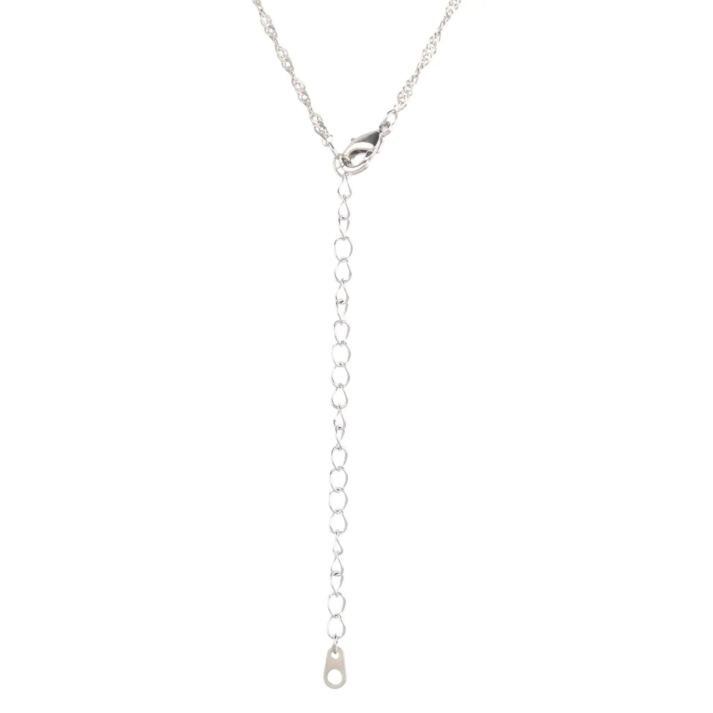 Mother and Child Necklace Pave Heart Pendant Necklace by Nichestar