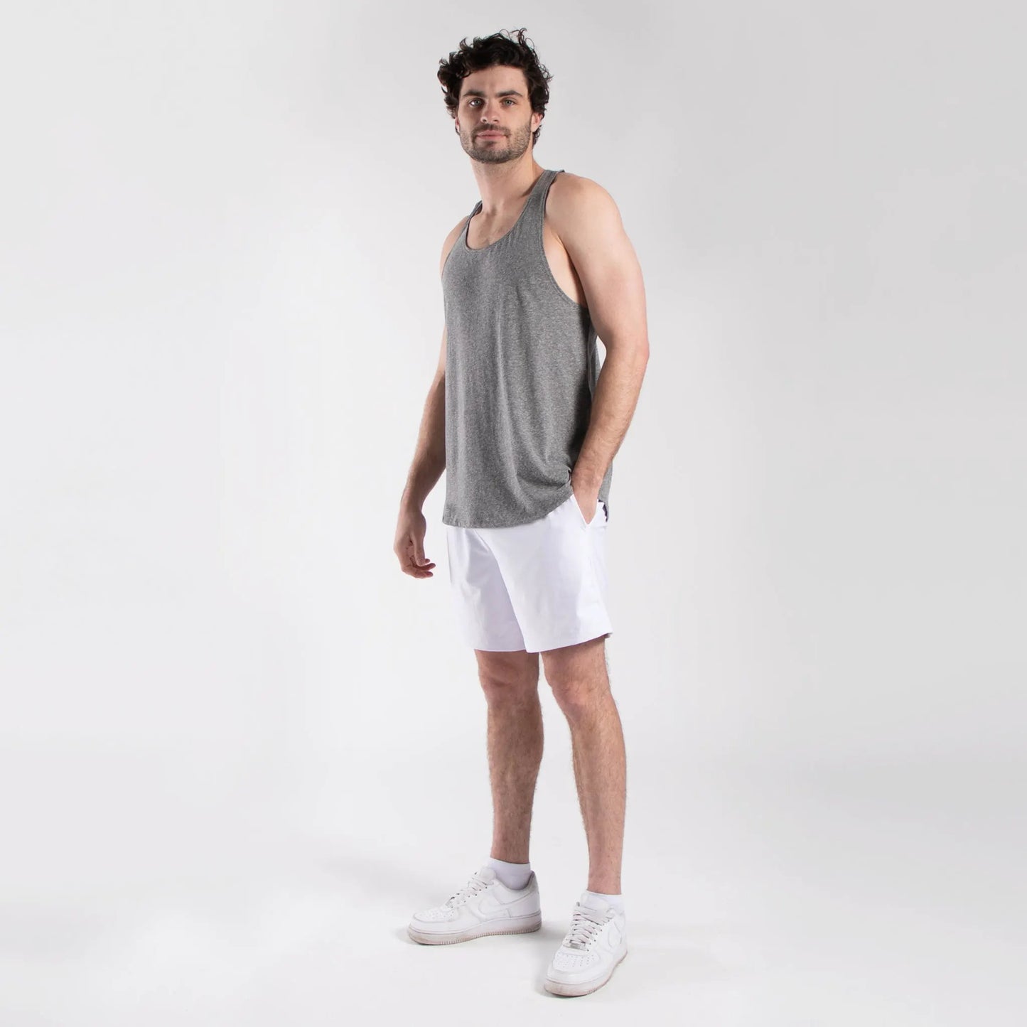 1007 - Men's Athletic Shorts by POS Wholesale