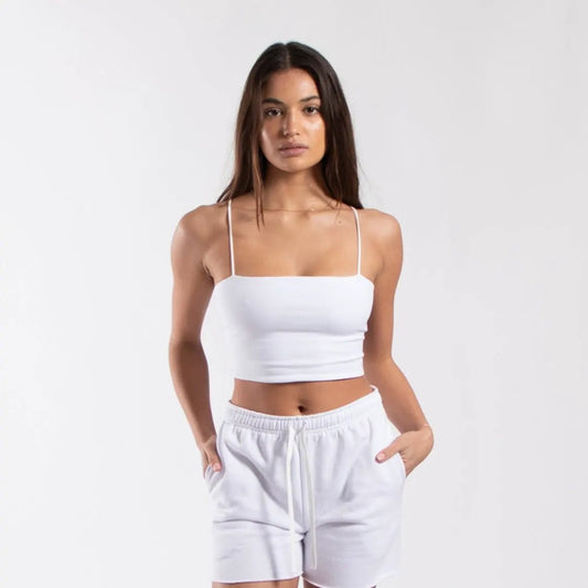 06050 - CLOSEOUT Women's Cropped Bralette Tank by POS Wholesale