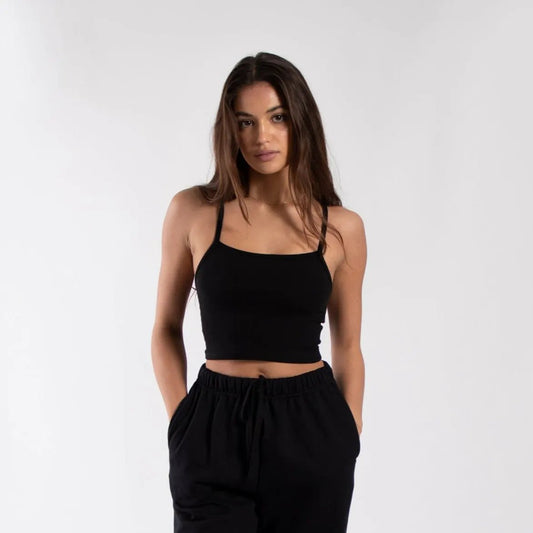 4007 - Women's Cropped Tank by POS Wholesale