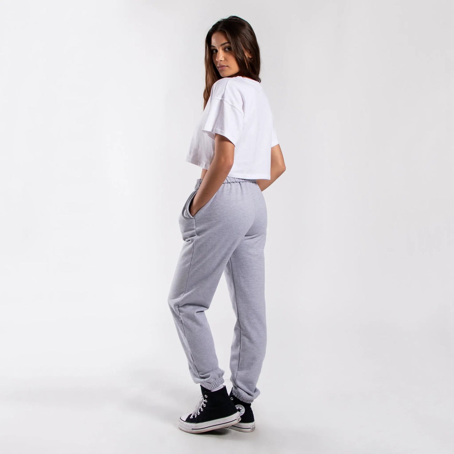 4000 - Women's Loose Cropped Tee by POS Wholesale