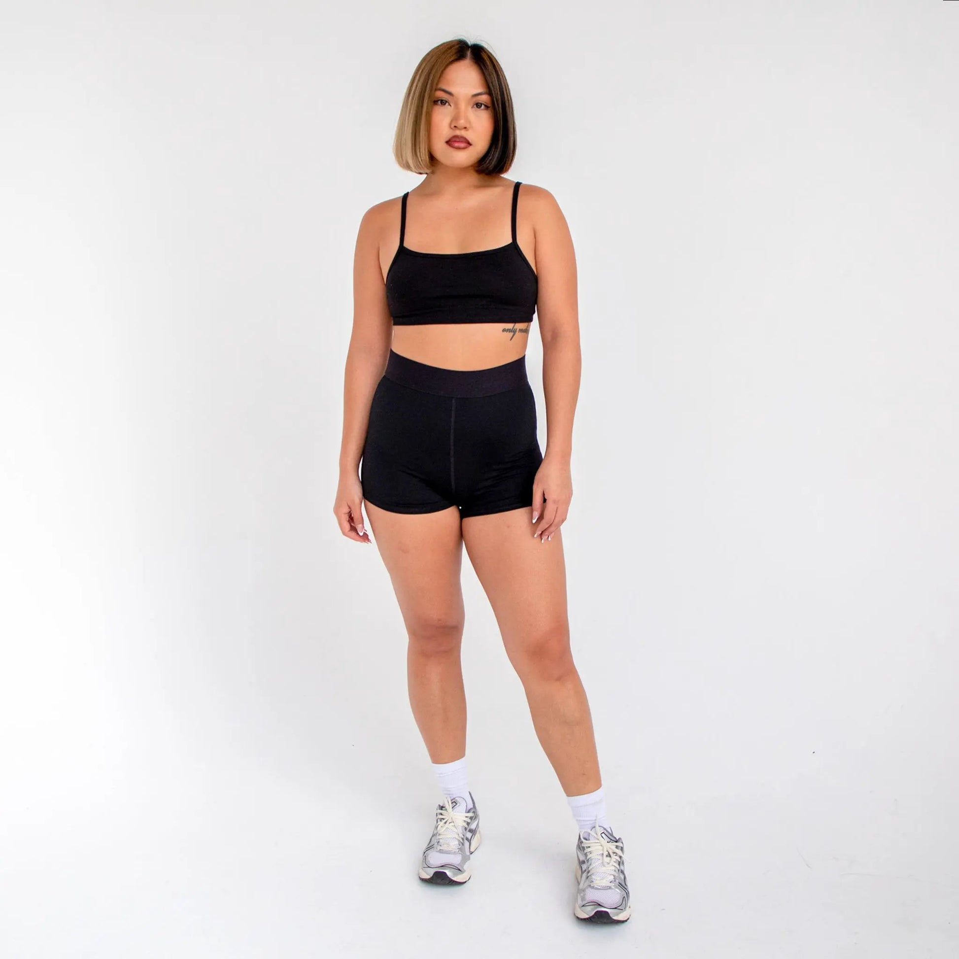 1001BD - Women's Banded Pro Shorts by POS Wholesale