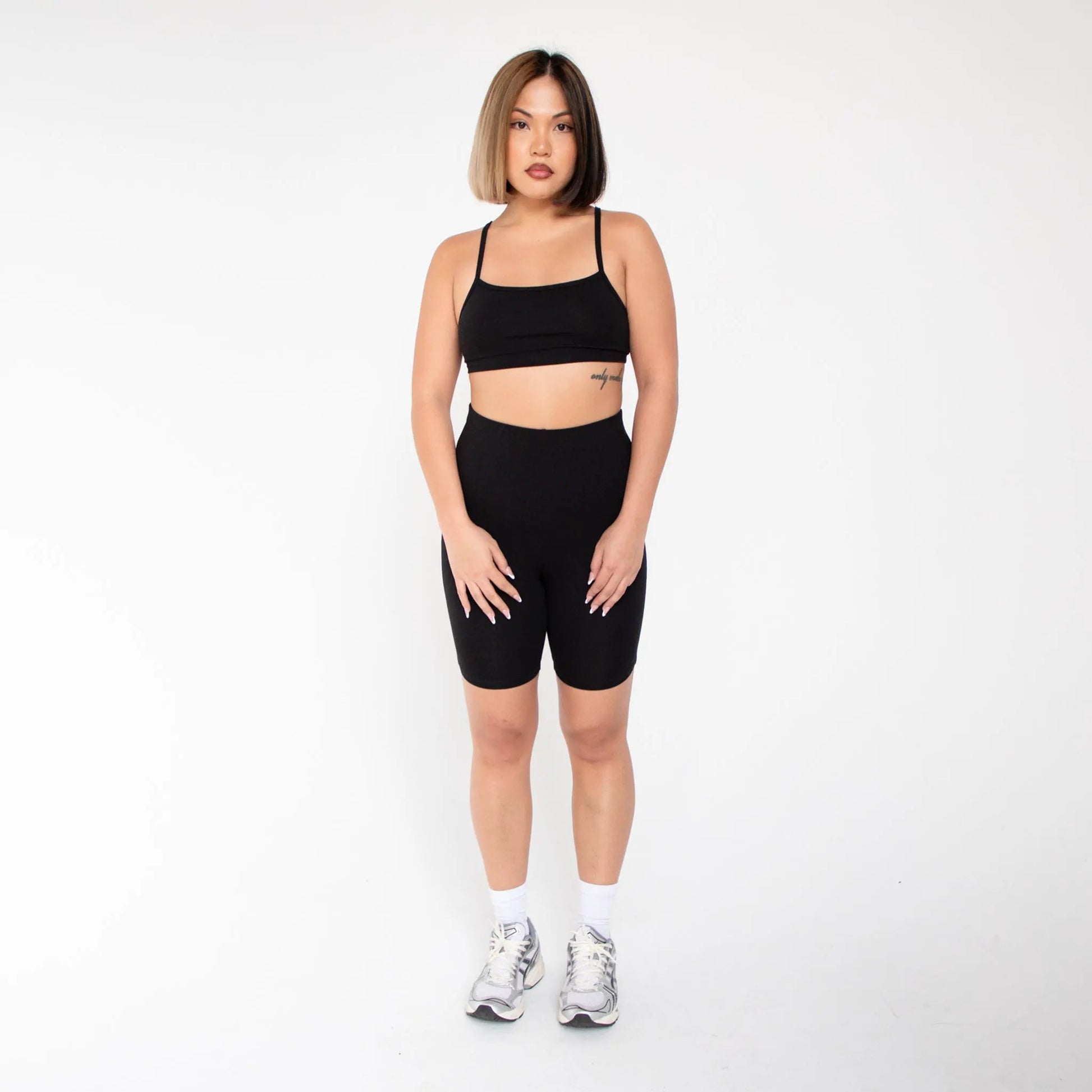 2012CS - Women's Cotton/Spandex Biker Shorts by POS Wholesale