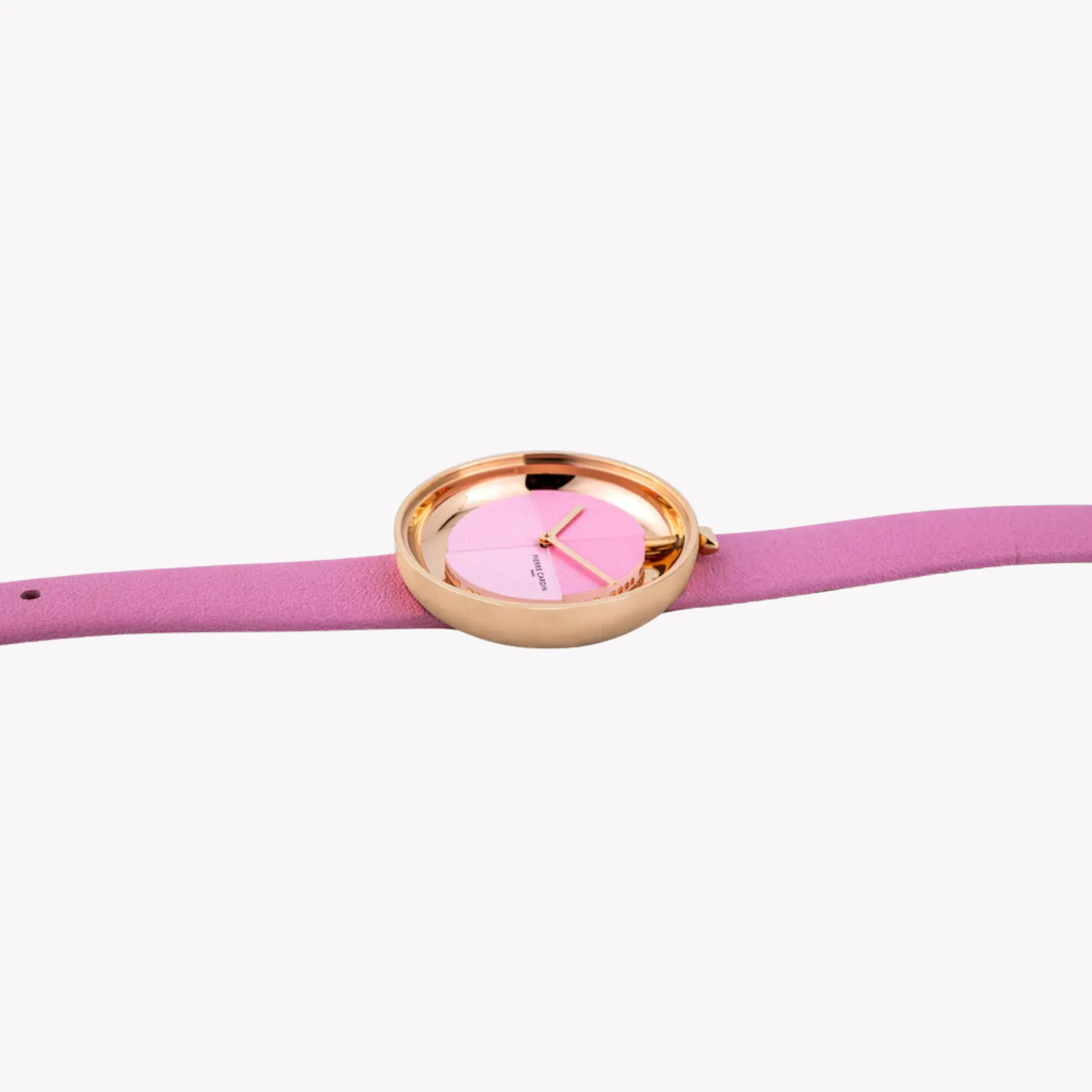 Pierre Cardin Women's Pink Leather Watch, Rose Gold Case | Cma.0004 by PIERRE CARDIN