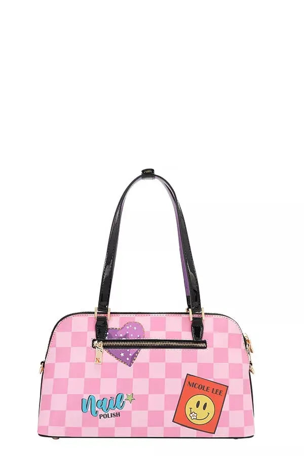 Nicole Lee USA Nail Polish Dome Shoulder Bag by Nicole Lee USA
