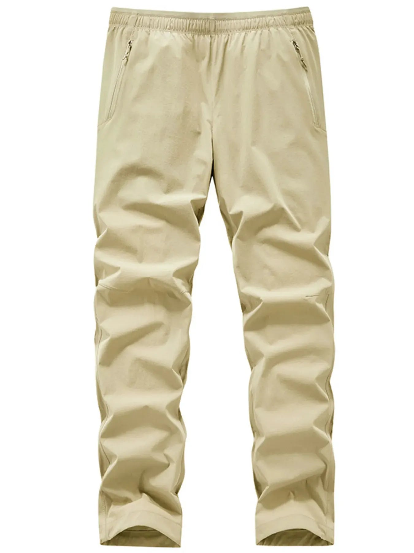 Men's Plus Size Lightweight Quick-Dry Outdoor Pants by Trendsi