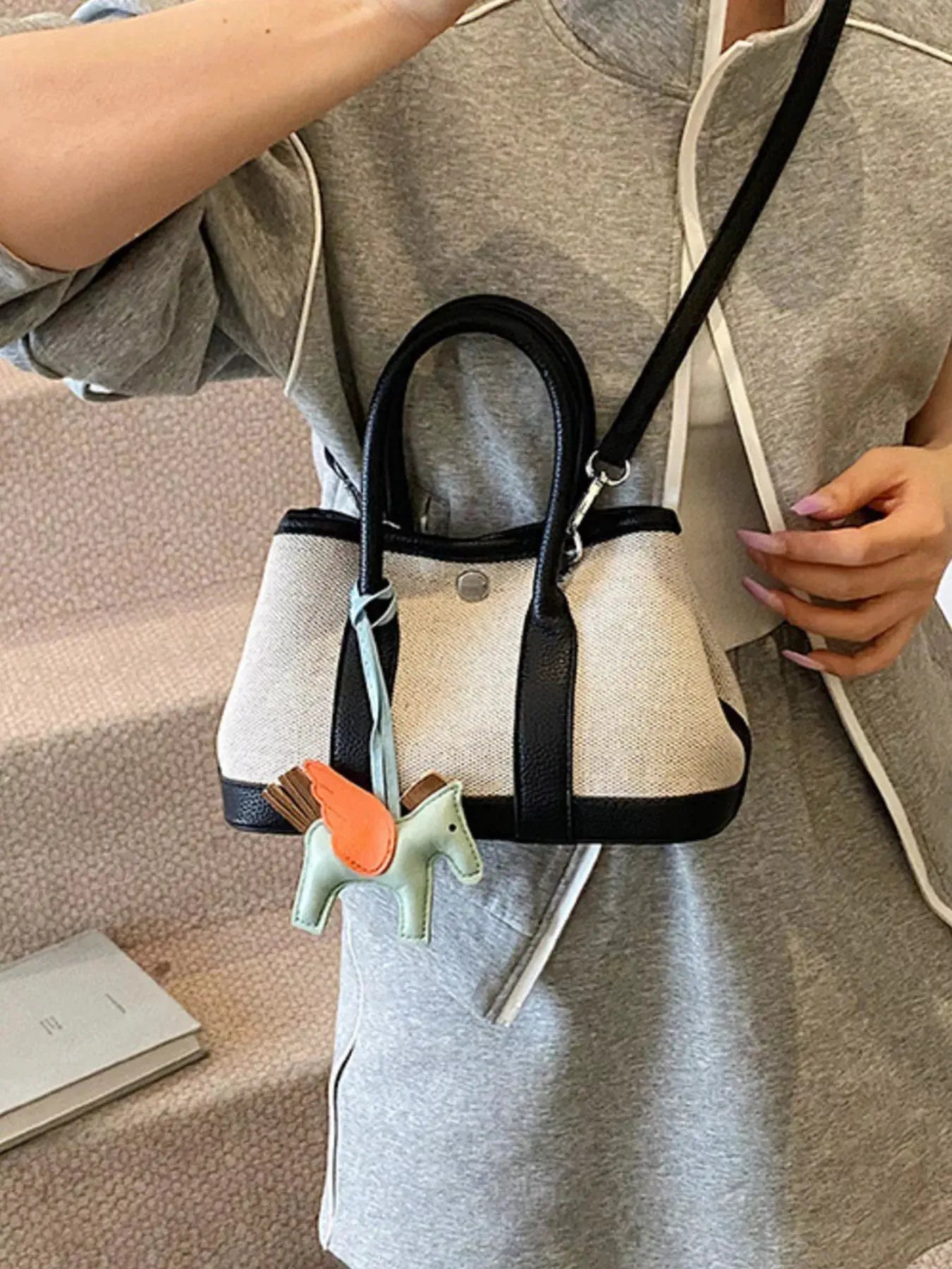 Contrast Crossbody Bag by Partner Label