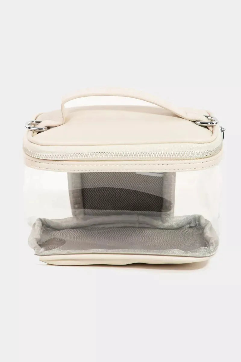 Fame See Through Rectangle Fashion Bag by Partner Label