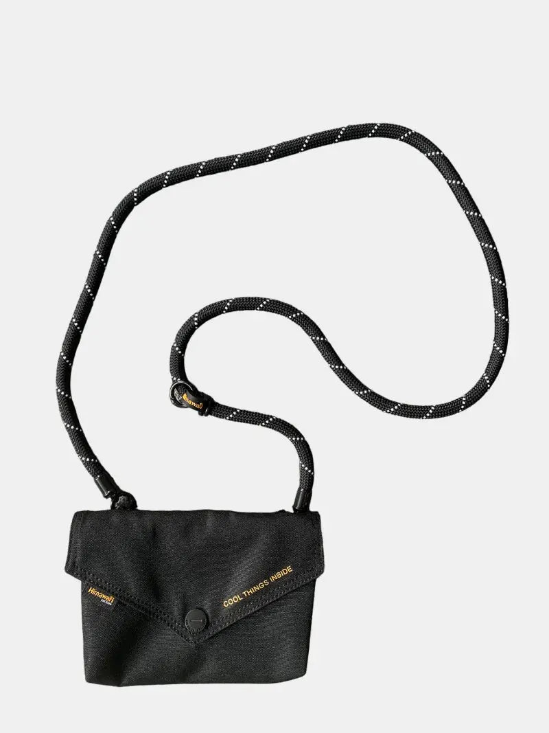 Himawari Solid Color Envelope Shape Crossbody Bag with Removable Strap by Himawari