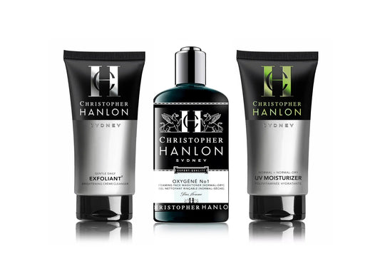 3-Step SKINCARE SYSTEM | MEN | Normal + Norm–Dry by CHRISTOPHER HANLON®