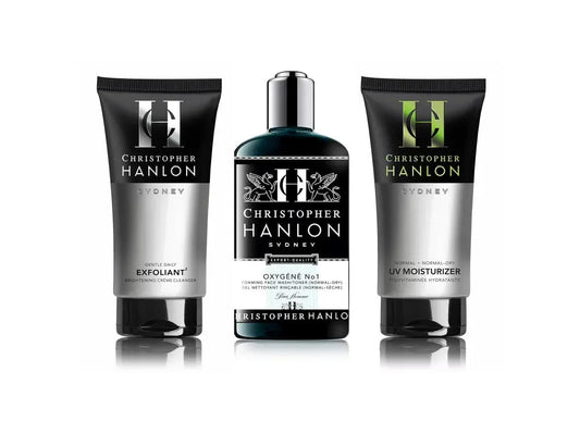 3-Step SKINCARE SYSTEM | MEN | Normal + Norm–Oily by CHRISTOPHER HANLON®