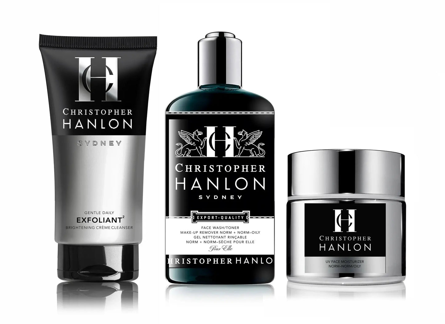 3 Step SKINCARE SYSTEM | WOMEN | Normal + Norm–Oily by CHRISTOPHER HANLON®