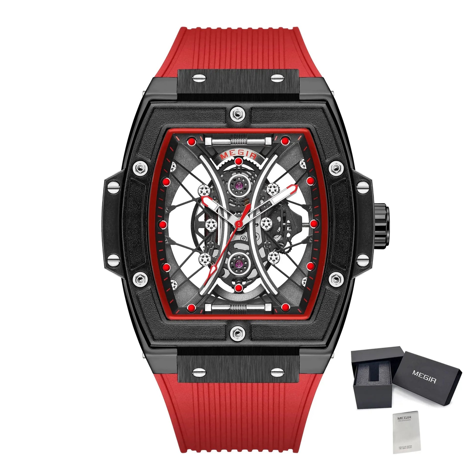 MEGIR Brand Luxury Quartz Watch for Men Fashion Military Sports Watches Waterproof Luminous Clock Wristwatch Reloj Hombre 8109 by MEGIR WATCH GROUP