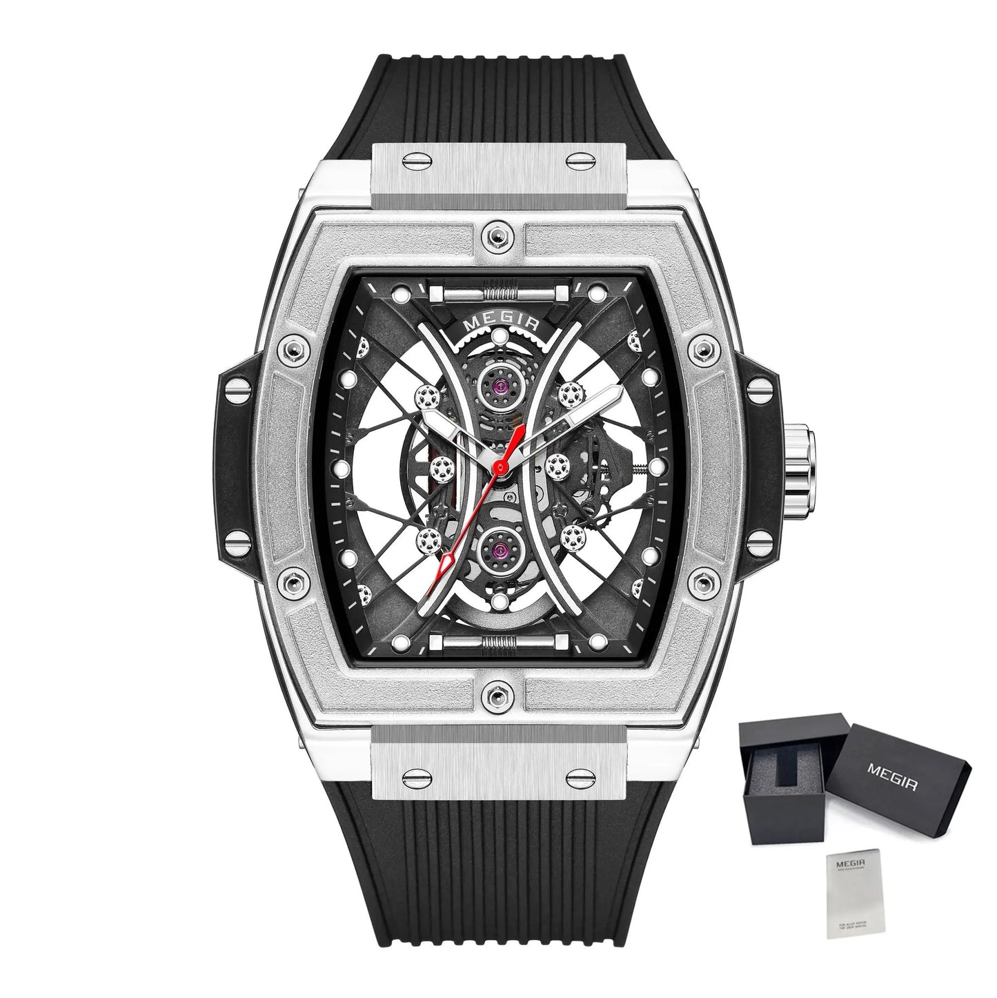 MEGIR Brand Luxury Quartz Watch for Men Fashion Military Sports Watches Waterproof Luminous Clock Wristwatch Reloj Hombre 8109 by MEGIR WATCH GROUP