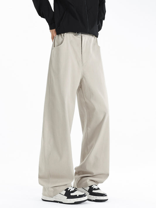 Men's Plus Size Wide Leg Casual Pants by Partner Label