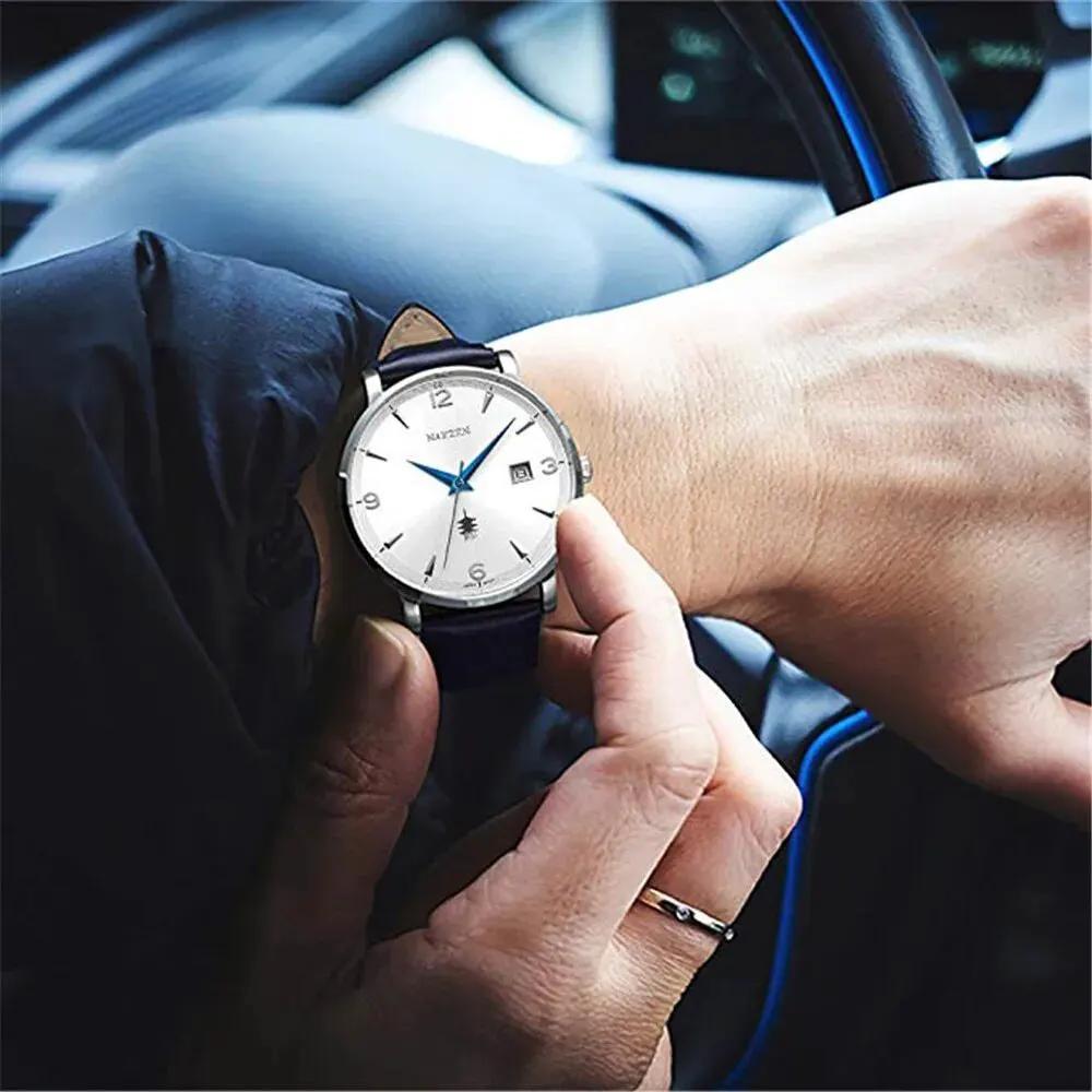 NAKZEN Classic Men Wrist Watch Brand Luxury Quartz Watch Male Casual Sport Cool Watches Gift Relogio Masculino Drop Shipping 1006 by MEGIR WATCH GROUP