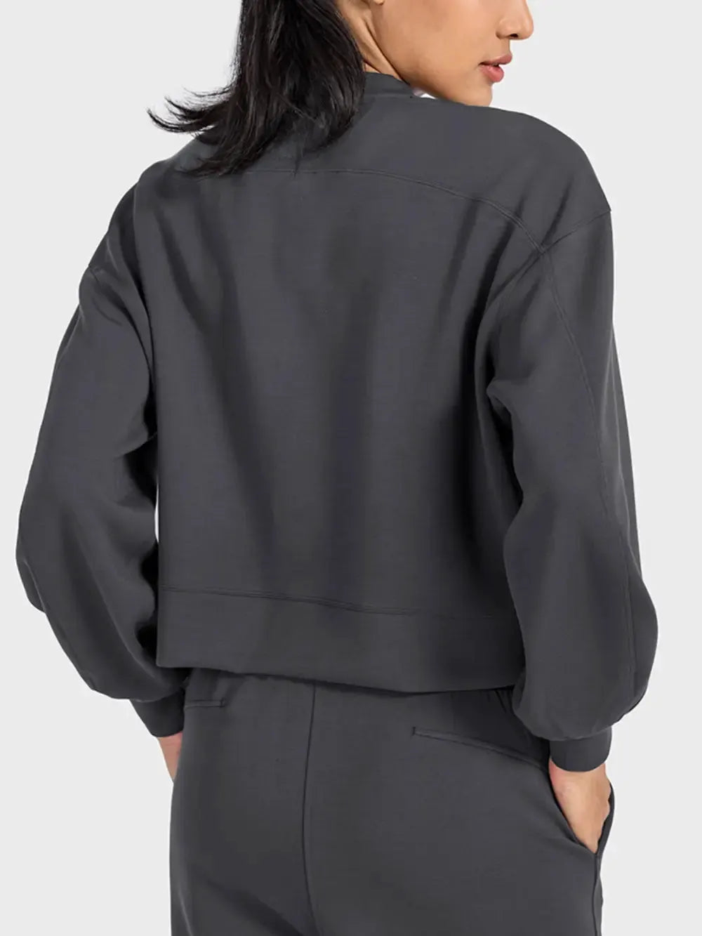 Millennia Round Neck Drop Shoulder Sports Top by Millennia