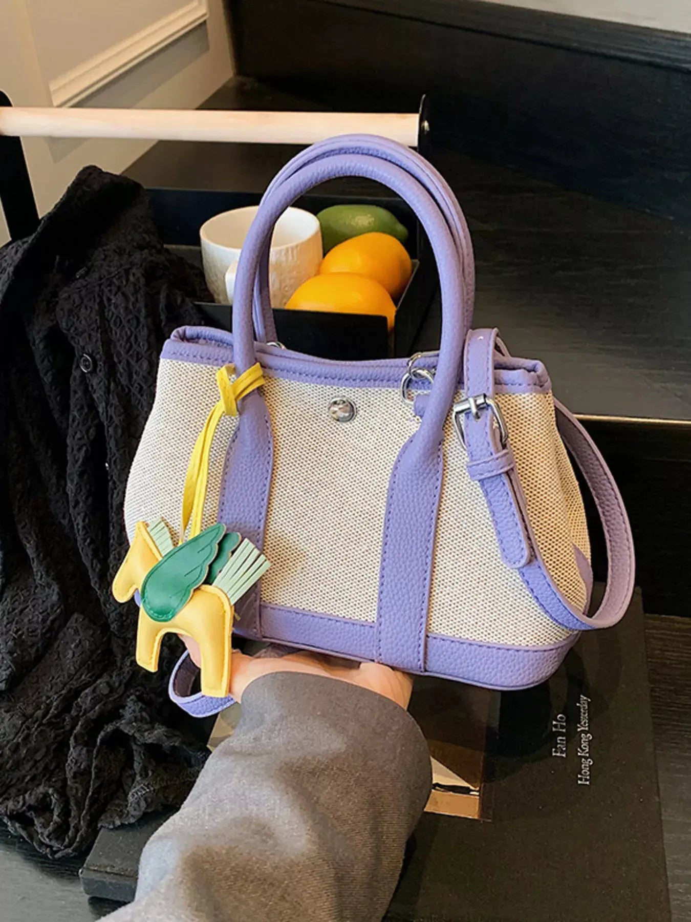 Contrast Crossbody Bag by Partner Label