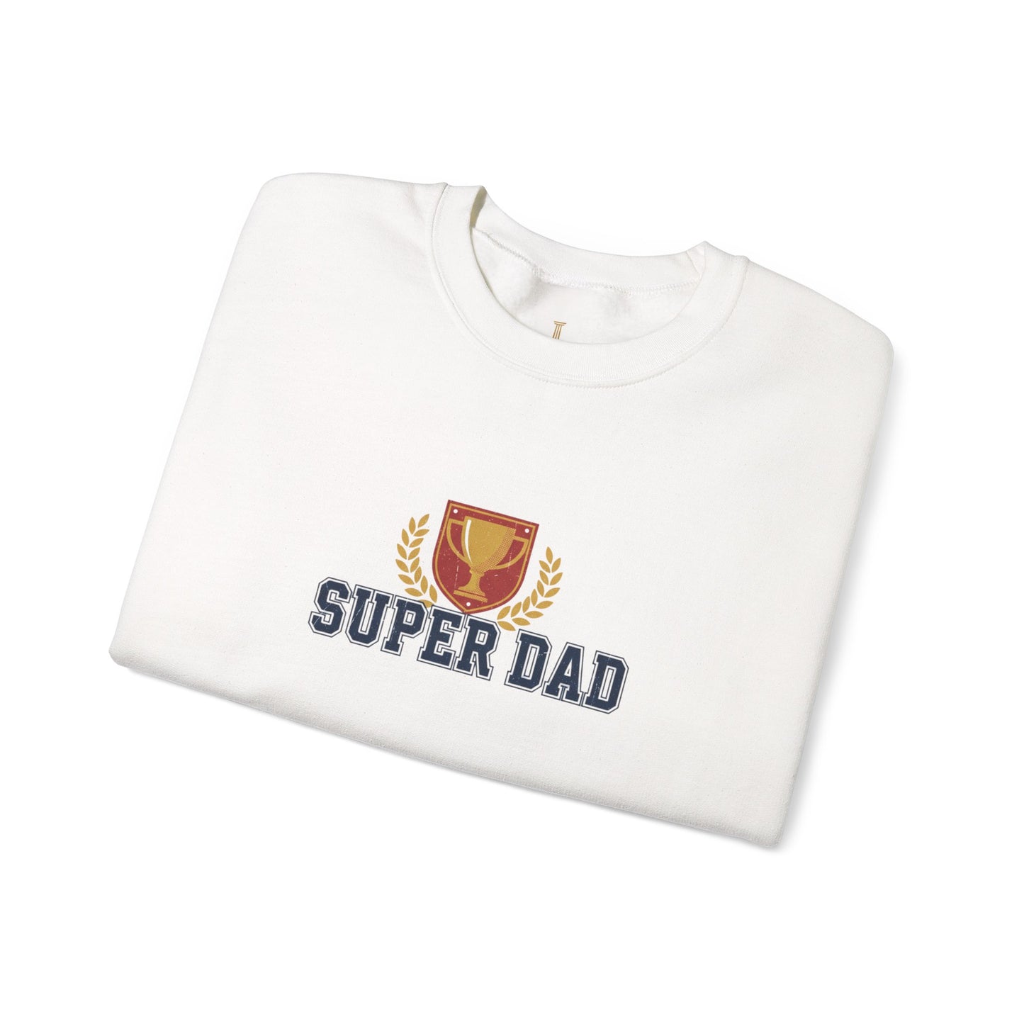 Super Dad Crewneck Sweatshirt | Dad Era, Varsity Text