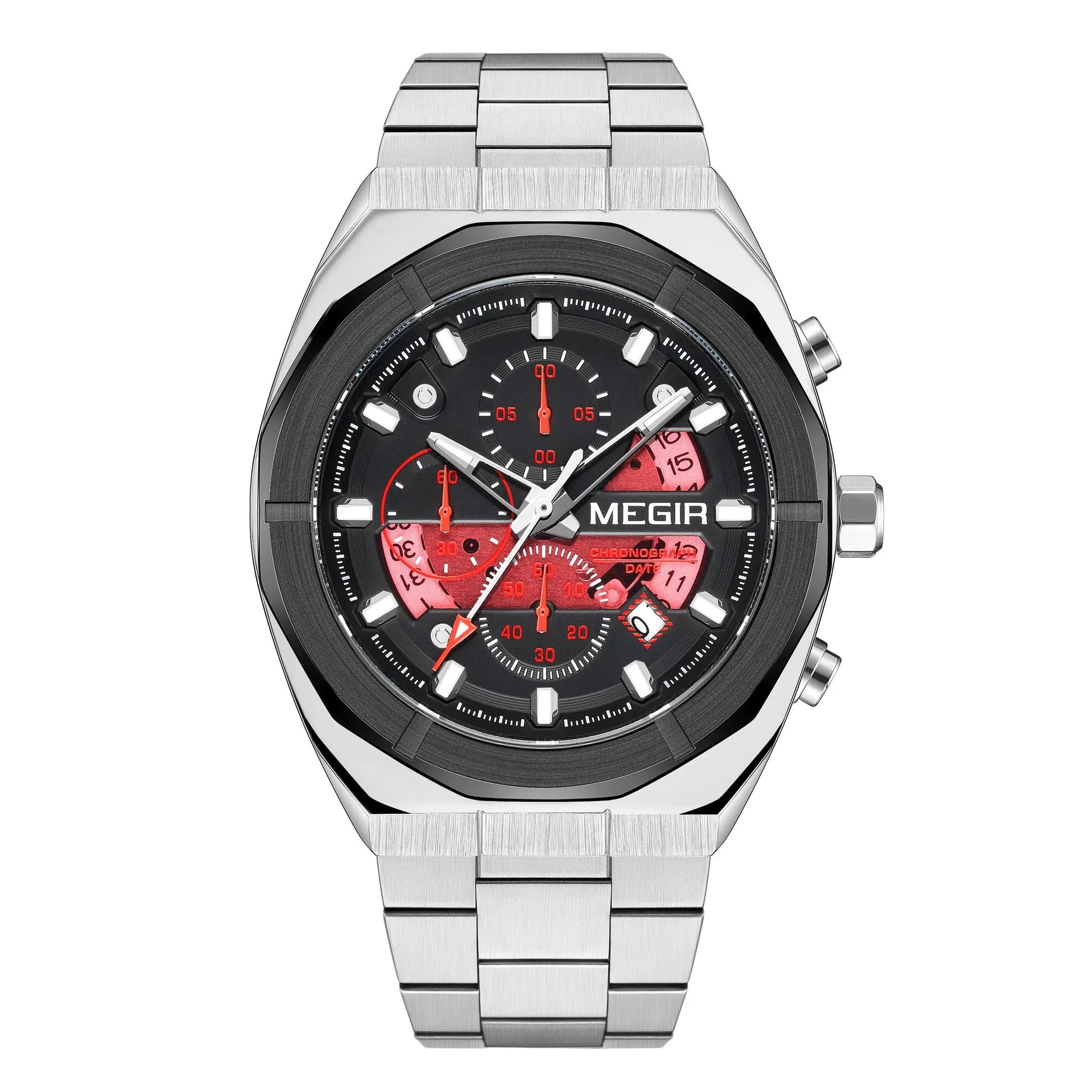 MEGIR New Watch for Men Top Brand Luxury Casual Quartz Wristwatch with Chronograph Waterproof Luminous Auto Date Reloj Hombre 2225 by MEGIR WATCH GROUP