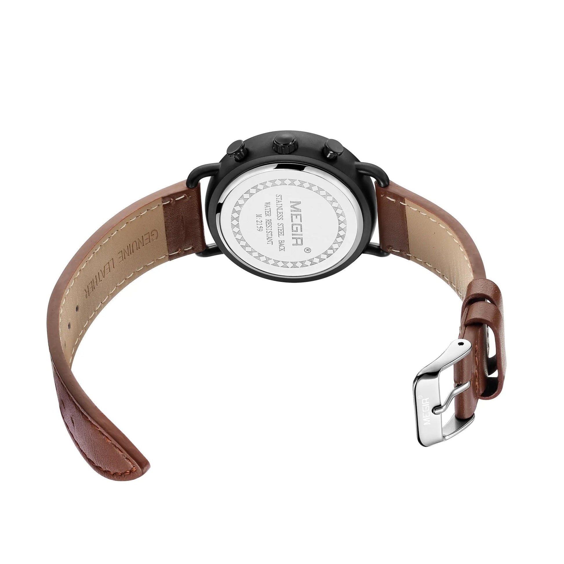 MEGIR Men Watch Top Brand Fashion Casual Quartz Watches Waterproof Date Man Sports Military Wristwatch Clock Relogio Masculino 2159 by MEGIR WATCH GROUP