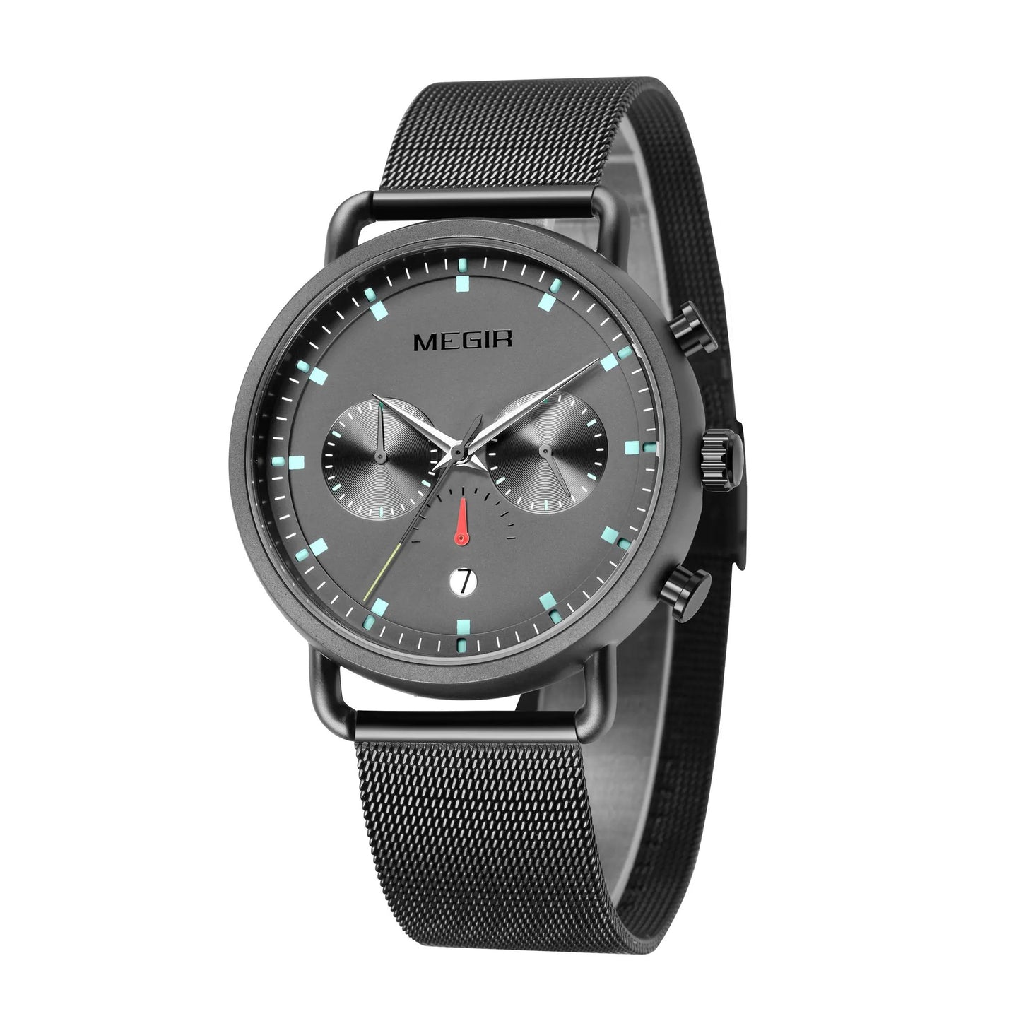 MEGIR Men Watch Top Brand Fashion Casual Quartz Watches Waterproof Date Man Sports Military Wristwatch Clock Relogio Masculino 2159 by MEGIR WATCH GROUP