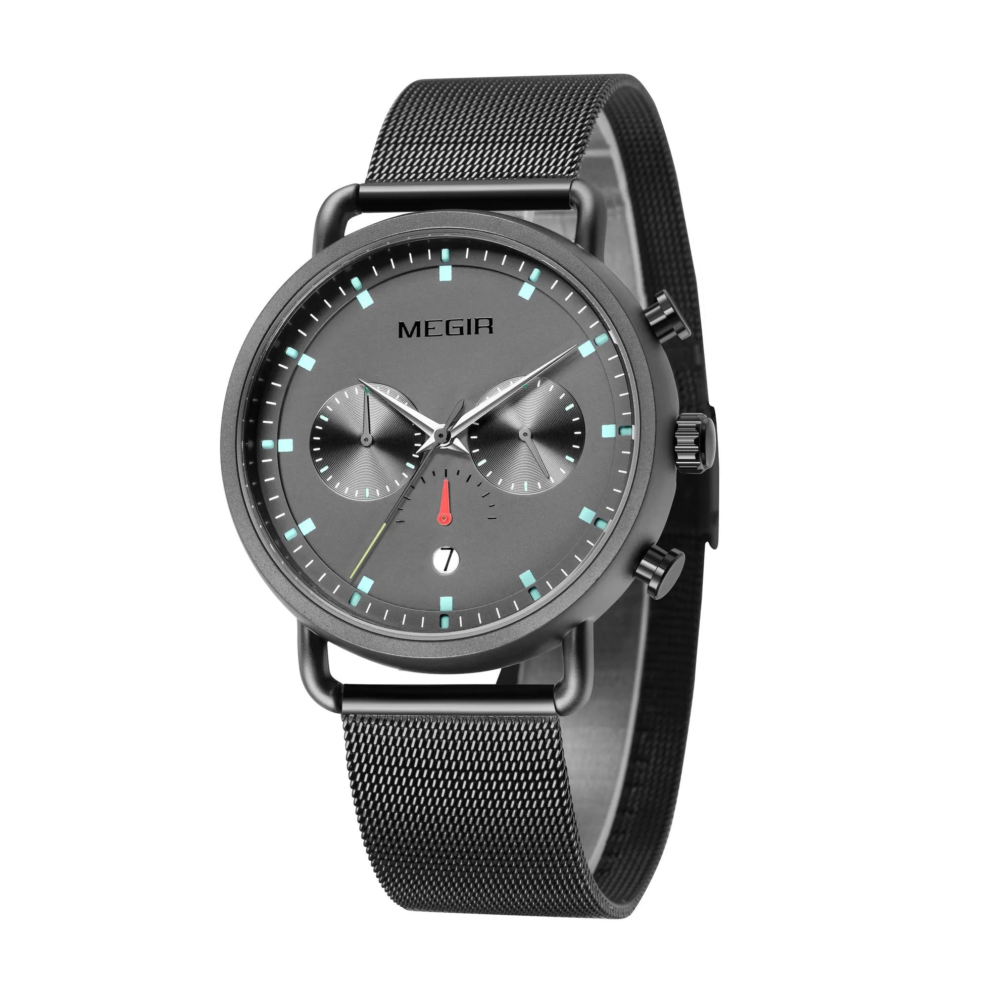 MEGIR Men Watch Top Brand Fashion Casual Quartz Watches Waterproof Date Man Sports Military Wristwatch Clock Relogio Masculino 2159 by MEGIR WATCH GROUP
