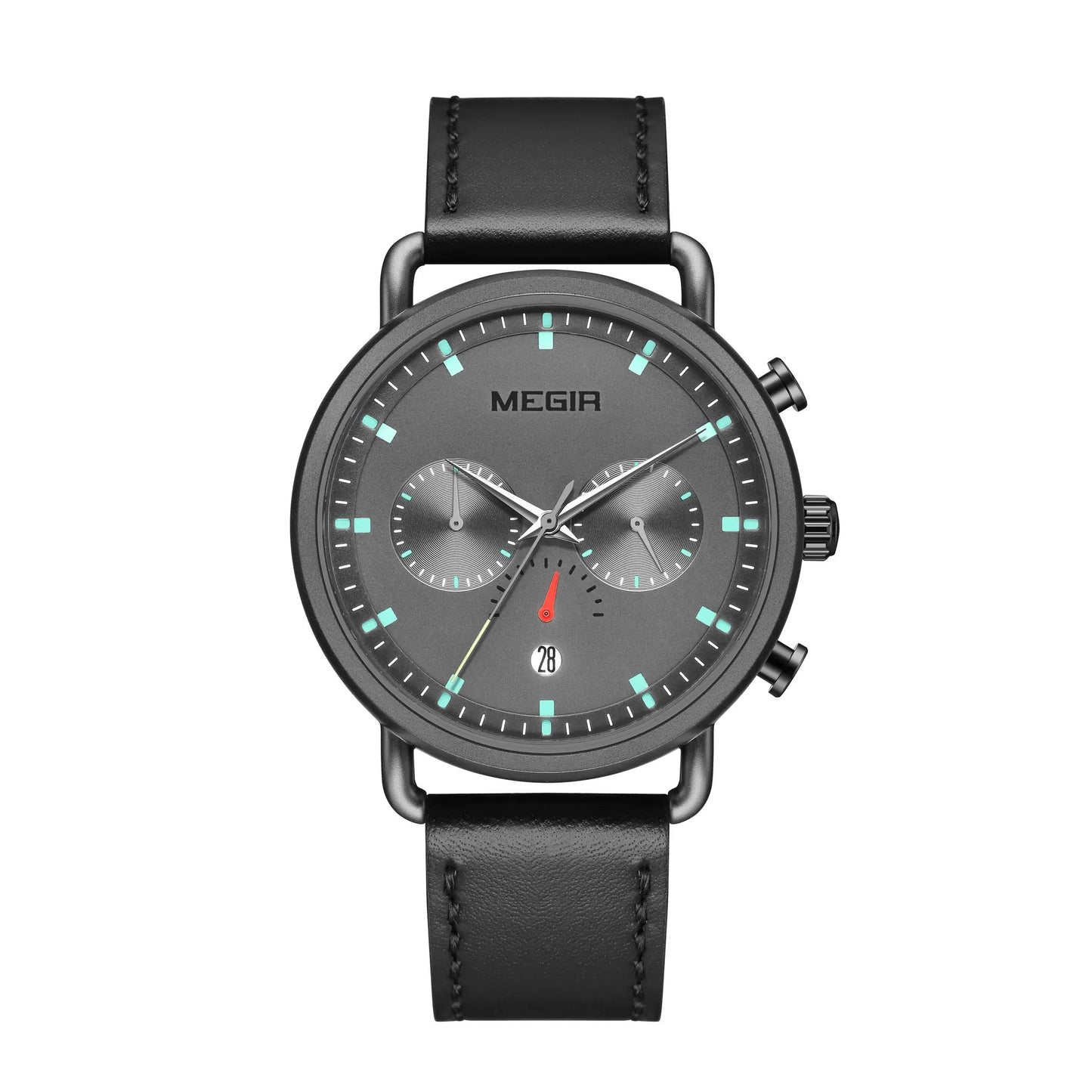 MEGIR Men Watch Top Brand Fashion Casual Quartz Watches Waterproof Date Man Sports Military Wristwatch Clock Relogio Masculino 2159 by MEGIR WATCH GROUP