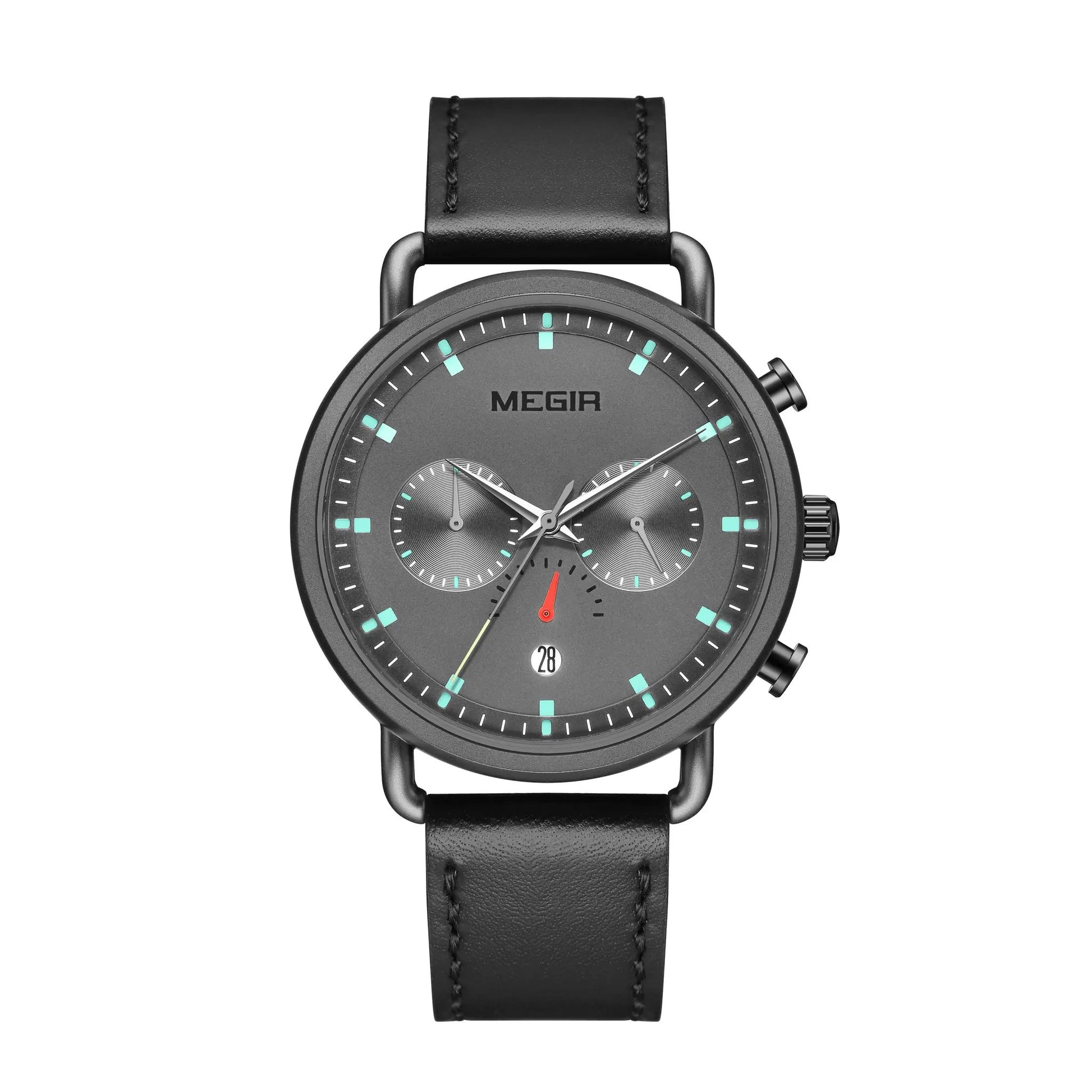 MEGIR Men Watch Top Brand Fashion Casual Quartz Watches Waterproof Date Man Sports Military Wristwatch Clock Relogio Masculino 2159 by MEGIR WATCH GROUP