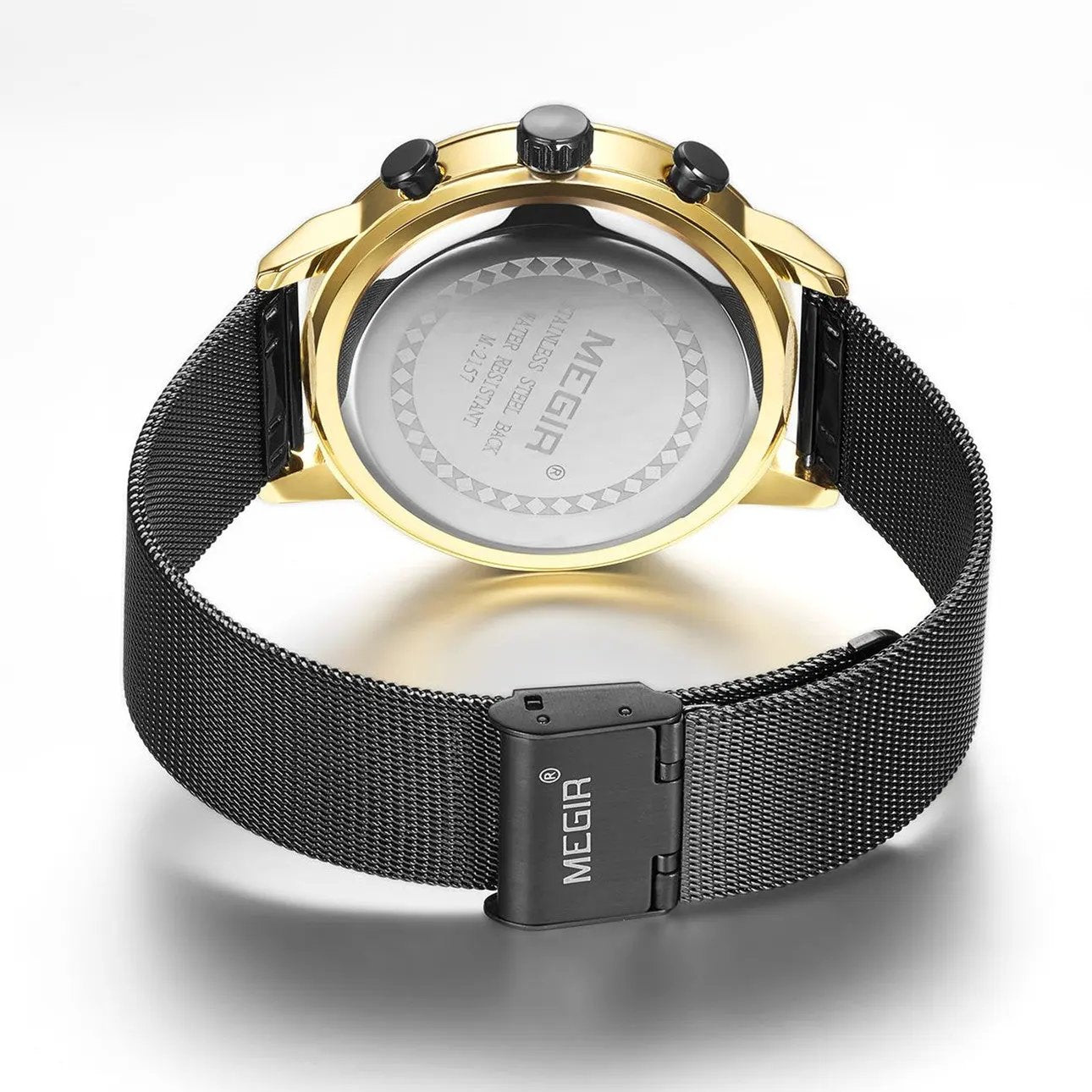 MEGIR Luxury Watches for Mens Casual Business Quartz Wrist Watch Calendar Date Man Clock Chronograph Relogio Masculino 2157 by MEGIR WATCH GROUP