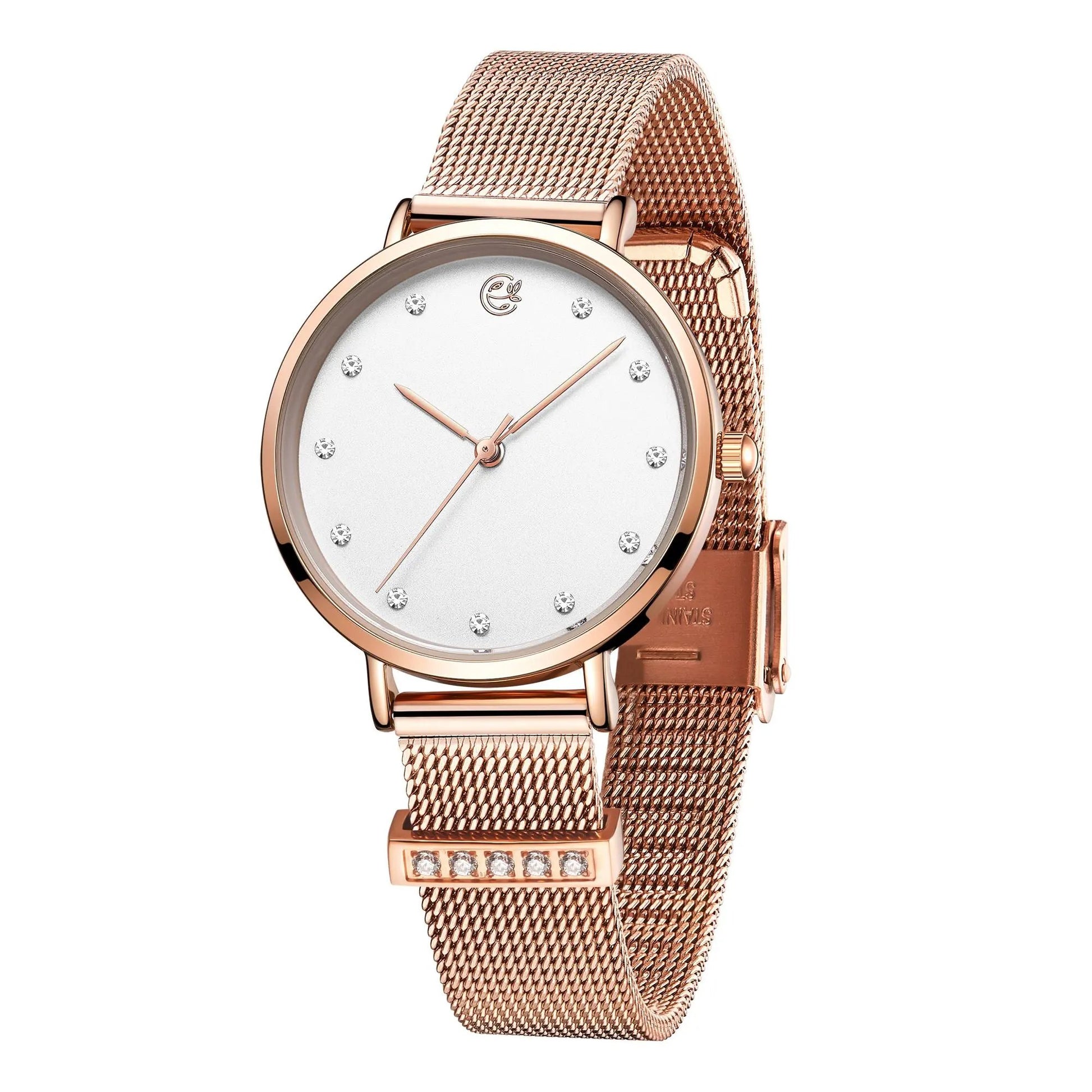 MEGIR Fashion Women Watches Top Brand Luxury Ladies Dress Clock Steel Bracelet Clock Female Quartz Wristwatch Relogio Feminino 7022 by MEGIR WATCH GROUP