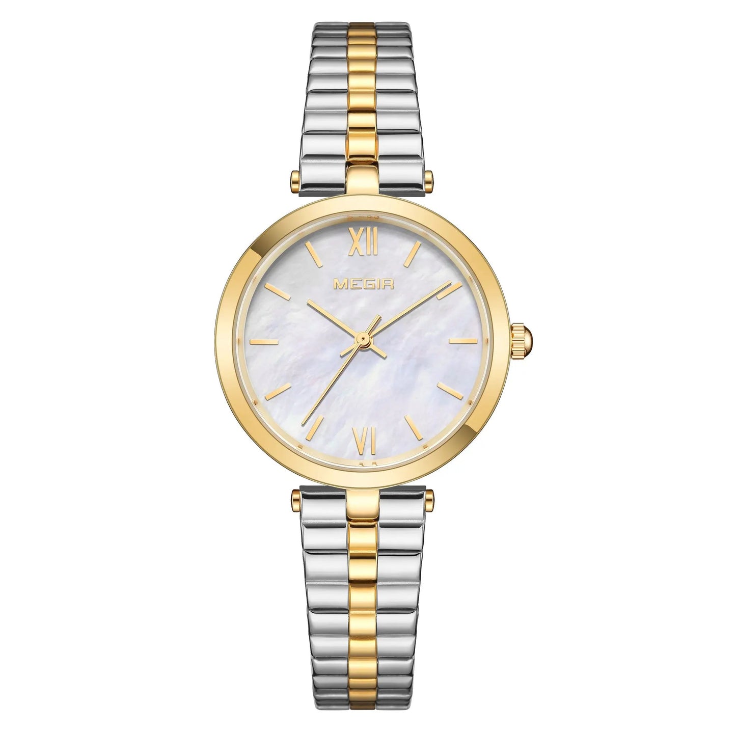 MEGIR Ladies Bracelet Watches Fashion Luxury Women's Casual Wrist Watch Steel Quartz Watch Dress Female Clock Reloj Mujer 85112 by MEGIR WATCH GROUP