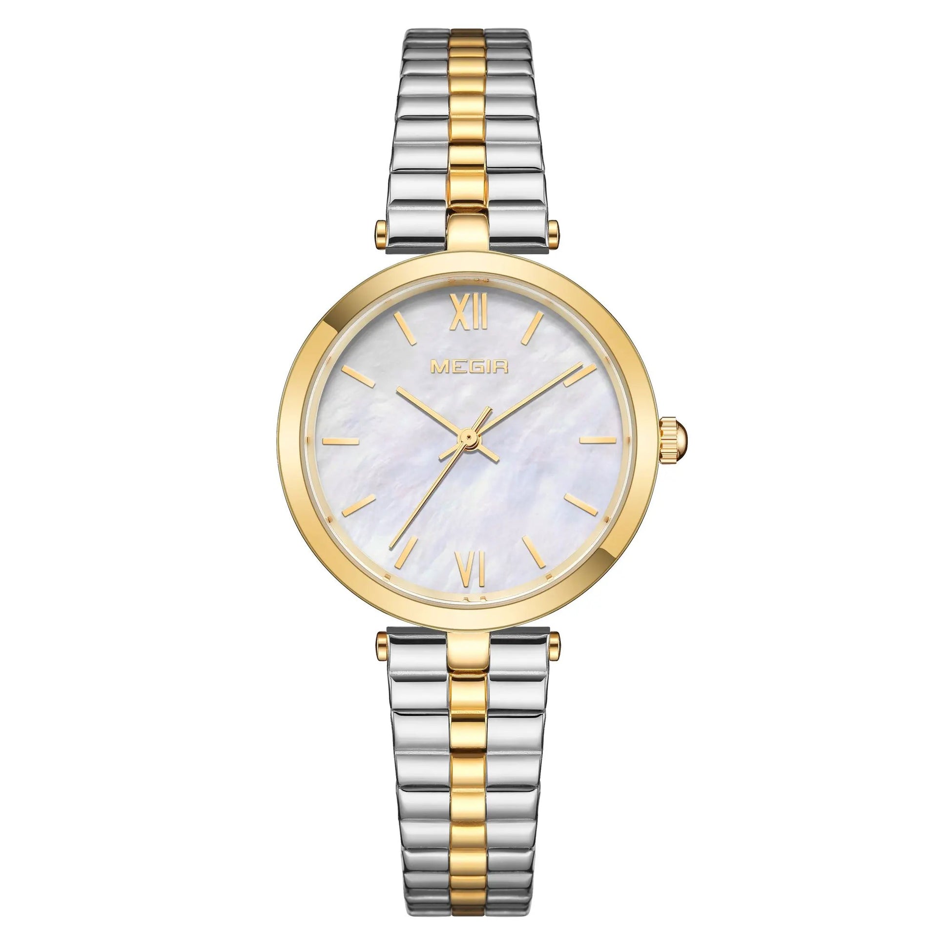 MEGIR Ladies Bracelet Watches Fashion Luxury Women's Casual Wrist Watch Steel Quartz Watch Dress Female Clock Reloj Mujer 85112 by MEGIR WATCH GROUP
