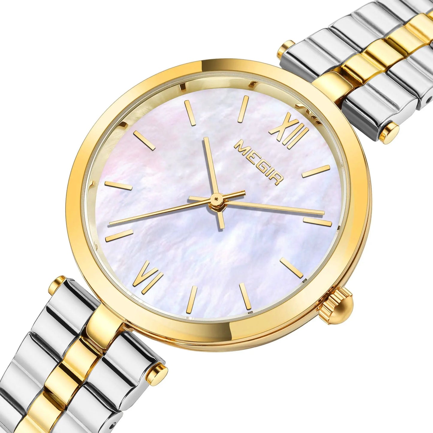 MEGIR Ladies Bracelet Watches Fashion Luxury Women's Casual Wrist Watch Steel Quartz Watch Dress Female Clock Reloj Mujer 85112 by MEGIR WATCH GROUP