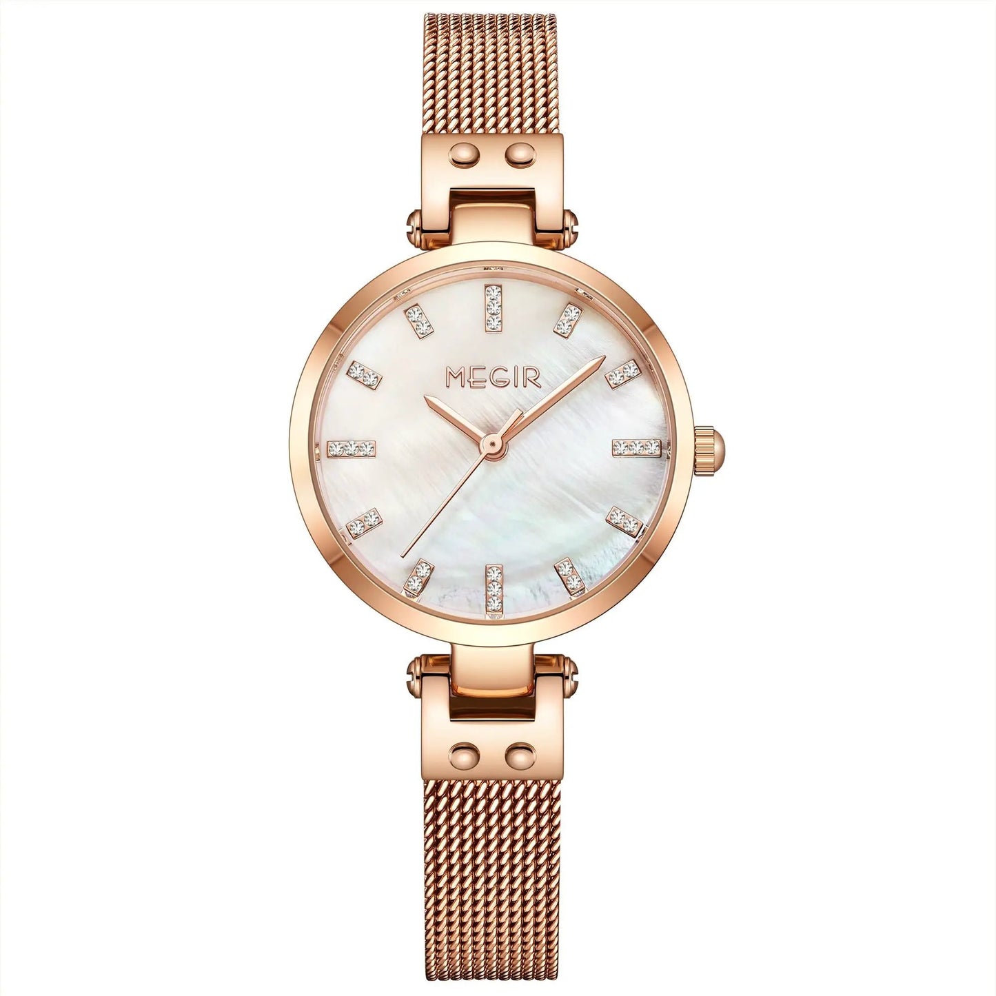 MEGIR Watches for Women Top Brand Fashion Ladies Wristwatch Waterproof Female Quartz Luxury Watch Montre Femme 7025 by MEGIR WATCH GROUP
