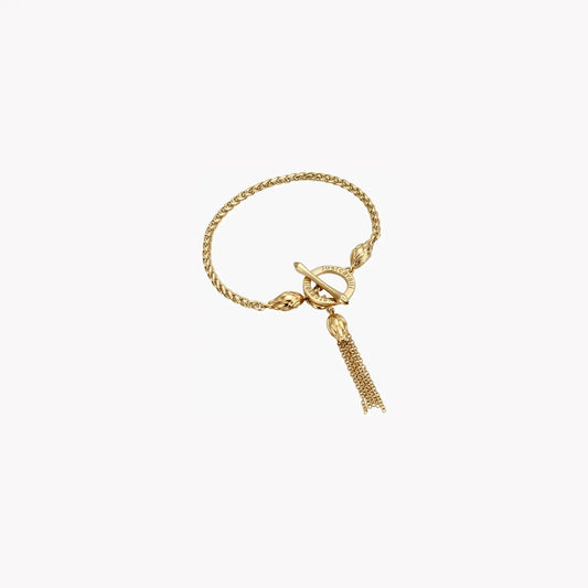 Just Cavalli Women's Gold Brass Bracelet, Gold | Jcbr00370200 by JUST CAVALLI
