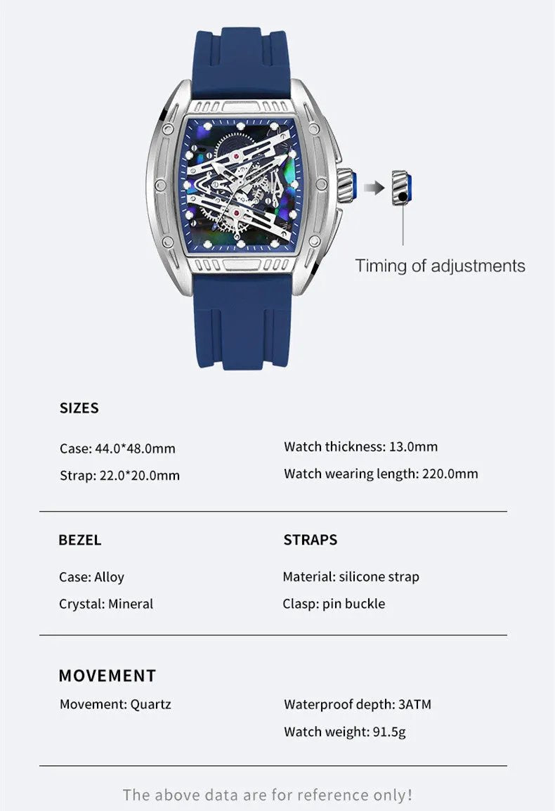 RUIMAS Fashion Military Quartz Watches Men Luxury Casual Sport Wrist Watches Waterproof Luminous Clock Large Dial Reloj Hombre 338 by MEGIR WATCH GROUP