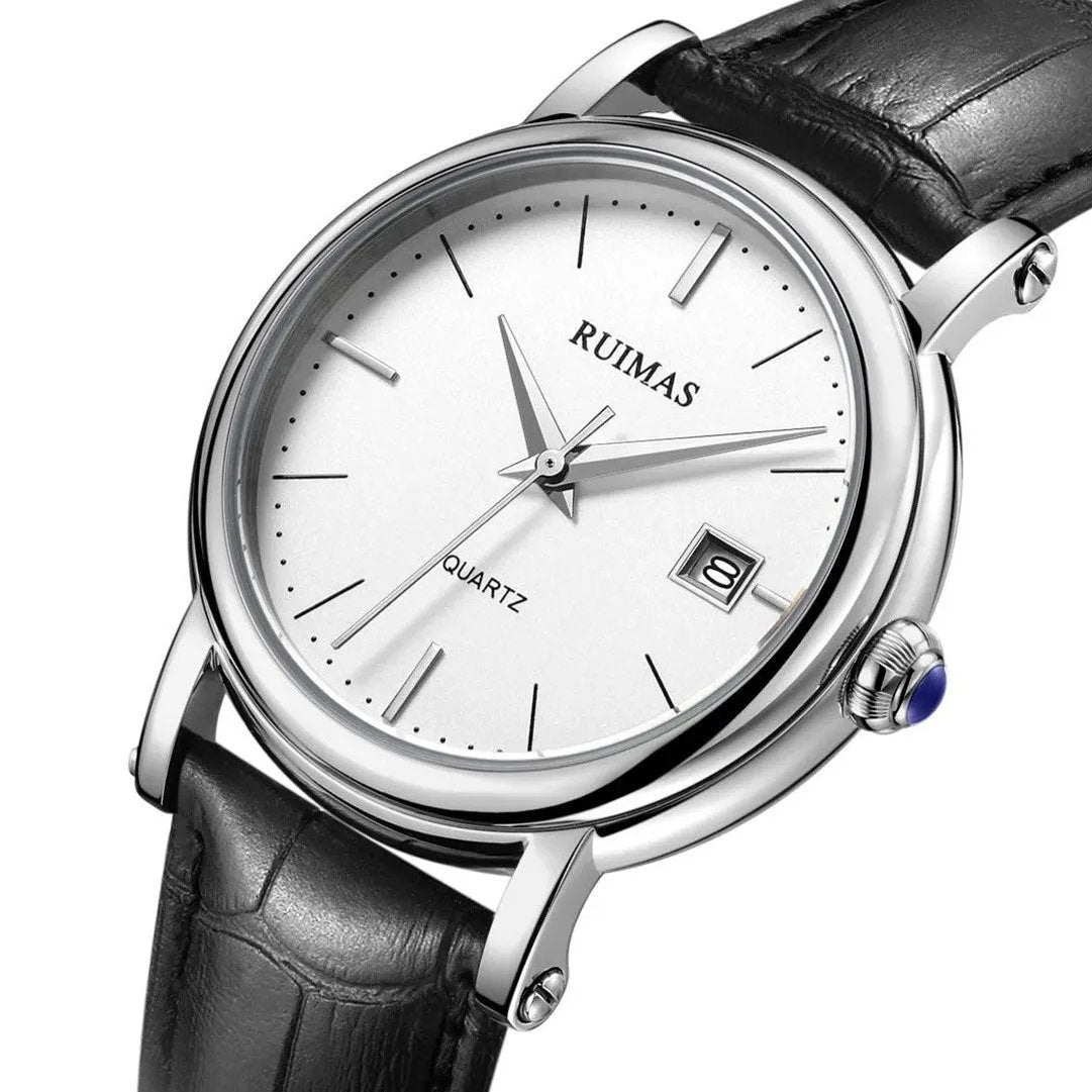 RUIMAS Fashion Mens Quartz Watches Sapphire Sport Wristwatch Waterproof Large Dial Business Casual Watch Clock Montre Homme 6762 by MEGIR WATCH GROUP