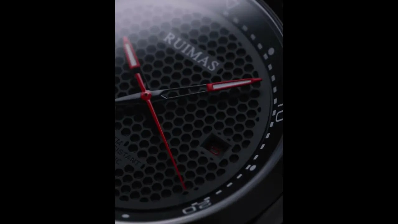 RUIMAS Luxury Men Watches Automatic Mechanical Wrist Watch for Mens Fashion Leather Business Casual Clock Montre Homme 6775 by MEGIR WATCH GROUP