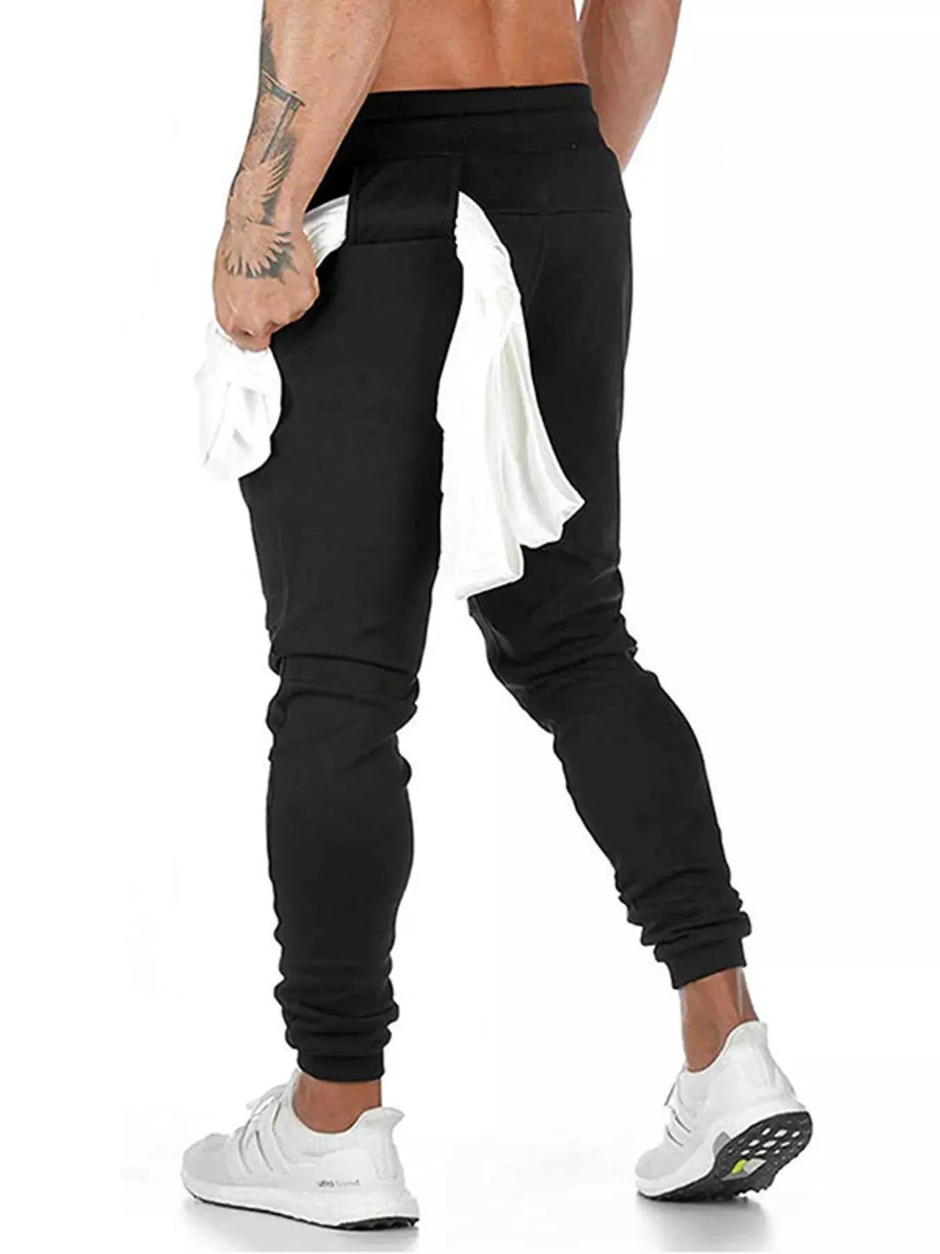 Men's Drawstring Slim Fit Joggers by Trendsi