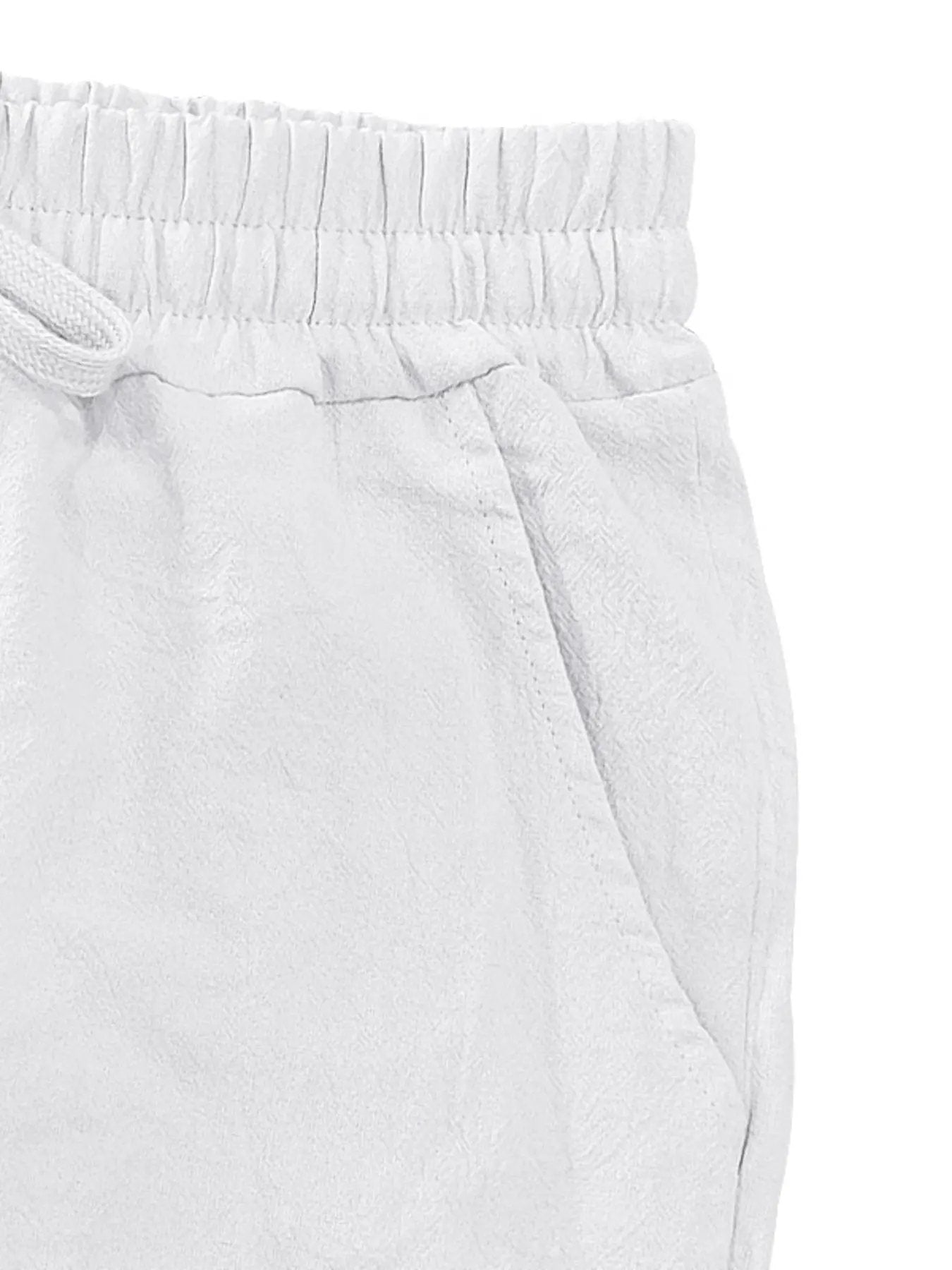 Men's Full Size Casual Drawstring Shorts Plus Size by Trendsi