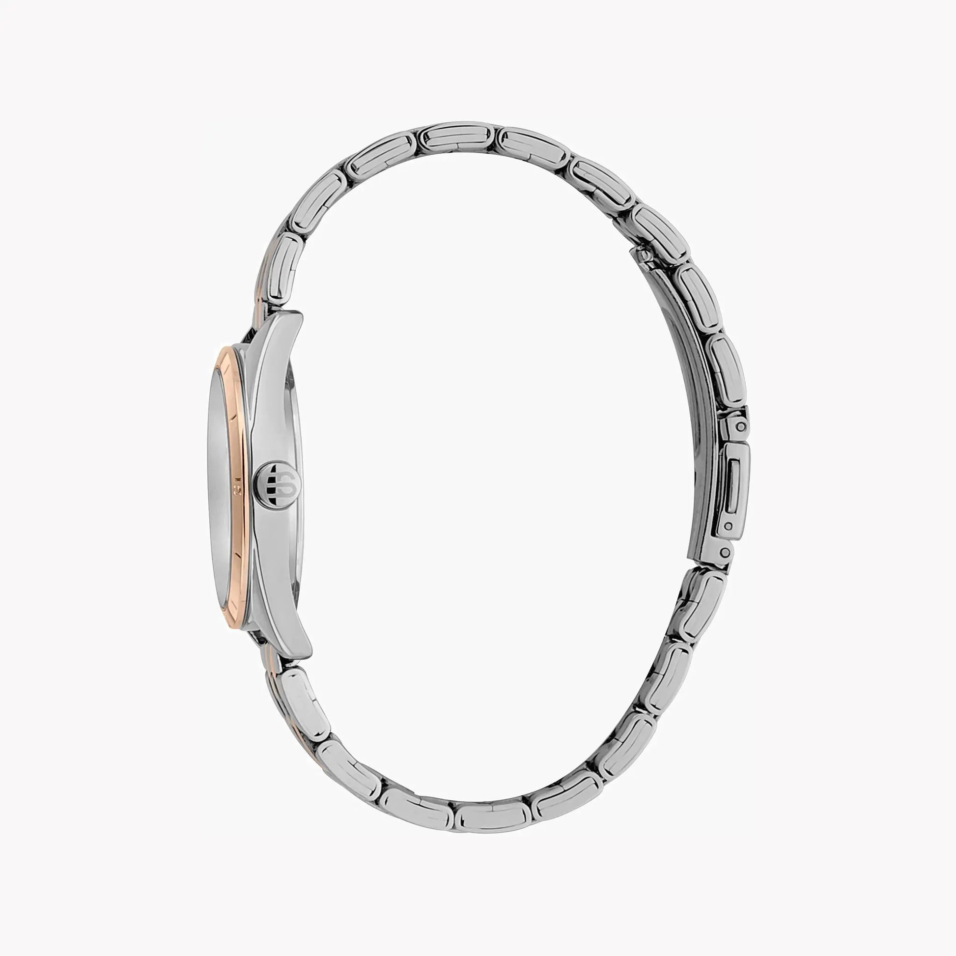 Esprit Women's Silver & Rose Gold Watch, Silver Dial | Es1l085m0065 by ESPRIT
